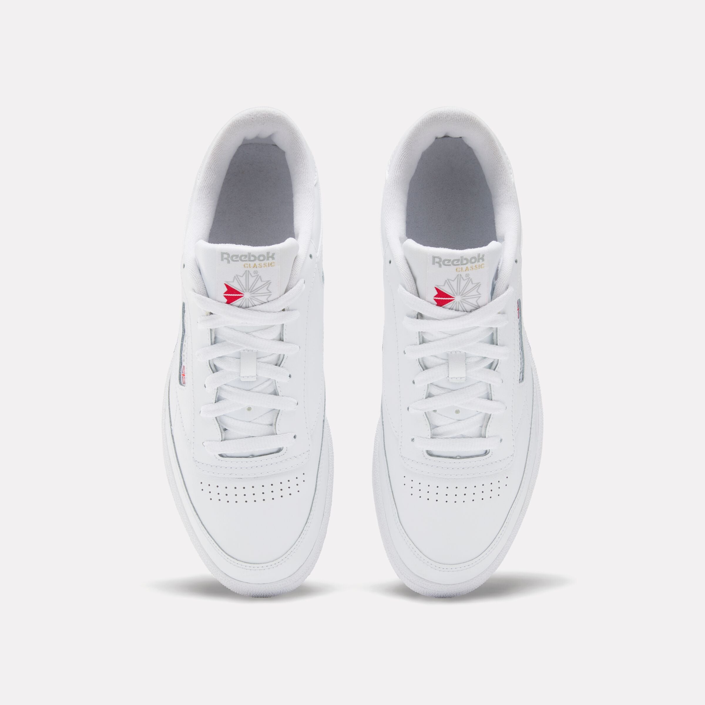 Reebok Men's Club C 85  In Int-White/Sheer M