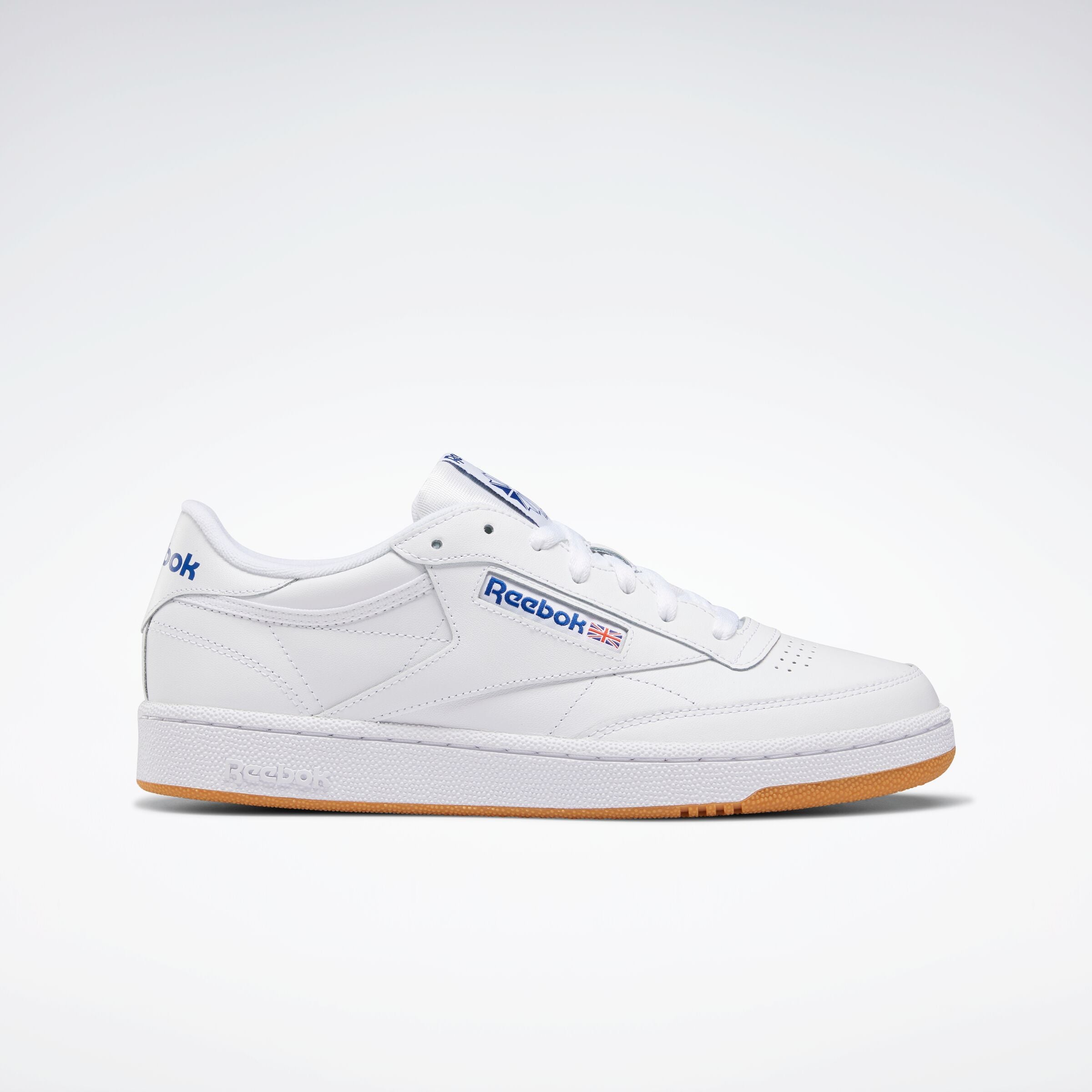 Reebok Men's Club C 85  In Int-White/Royal-Gum M