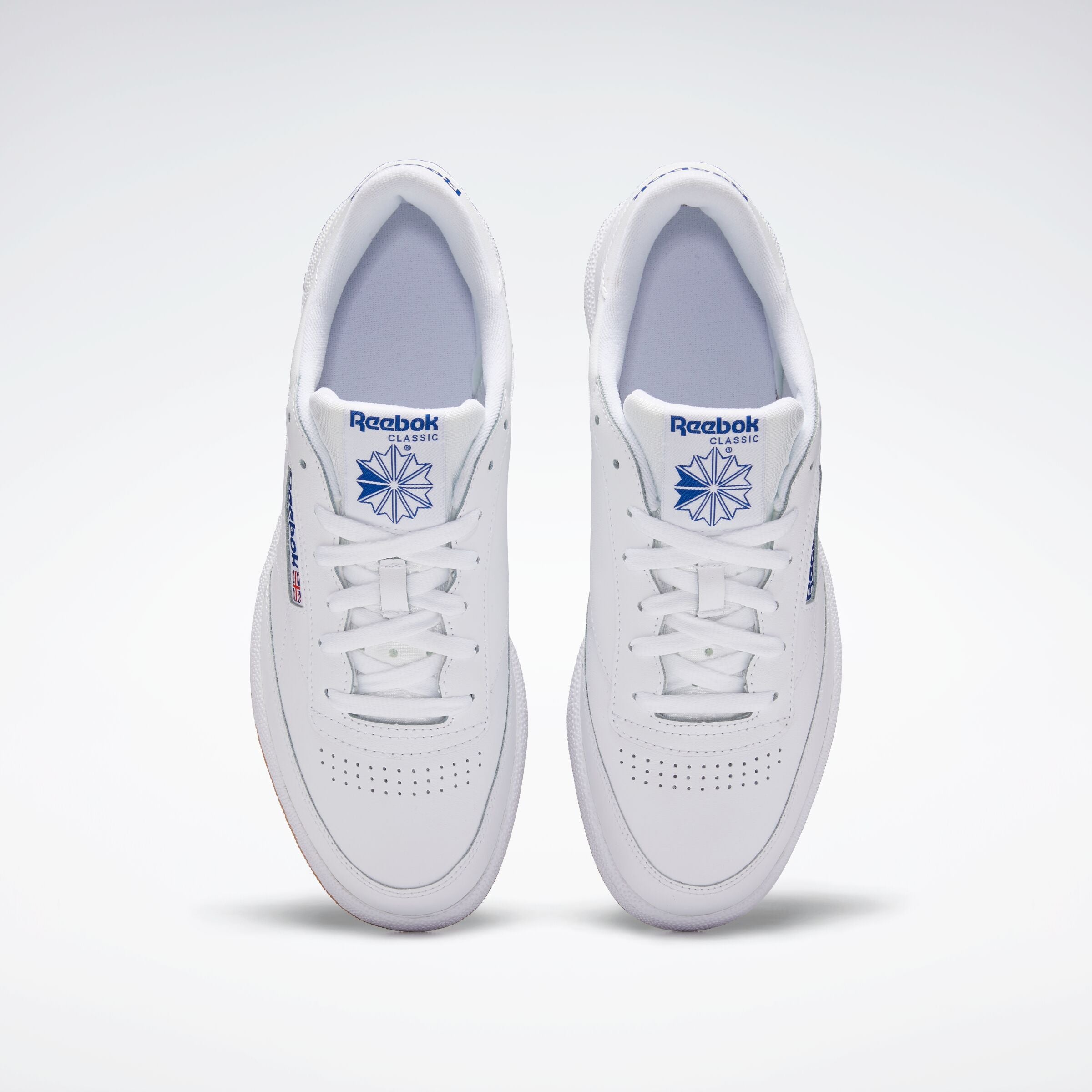 Reebok Men's Club C 85  In Int-White/Royal-Gum M