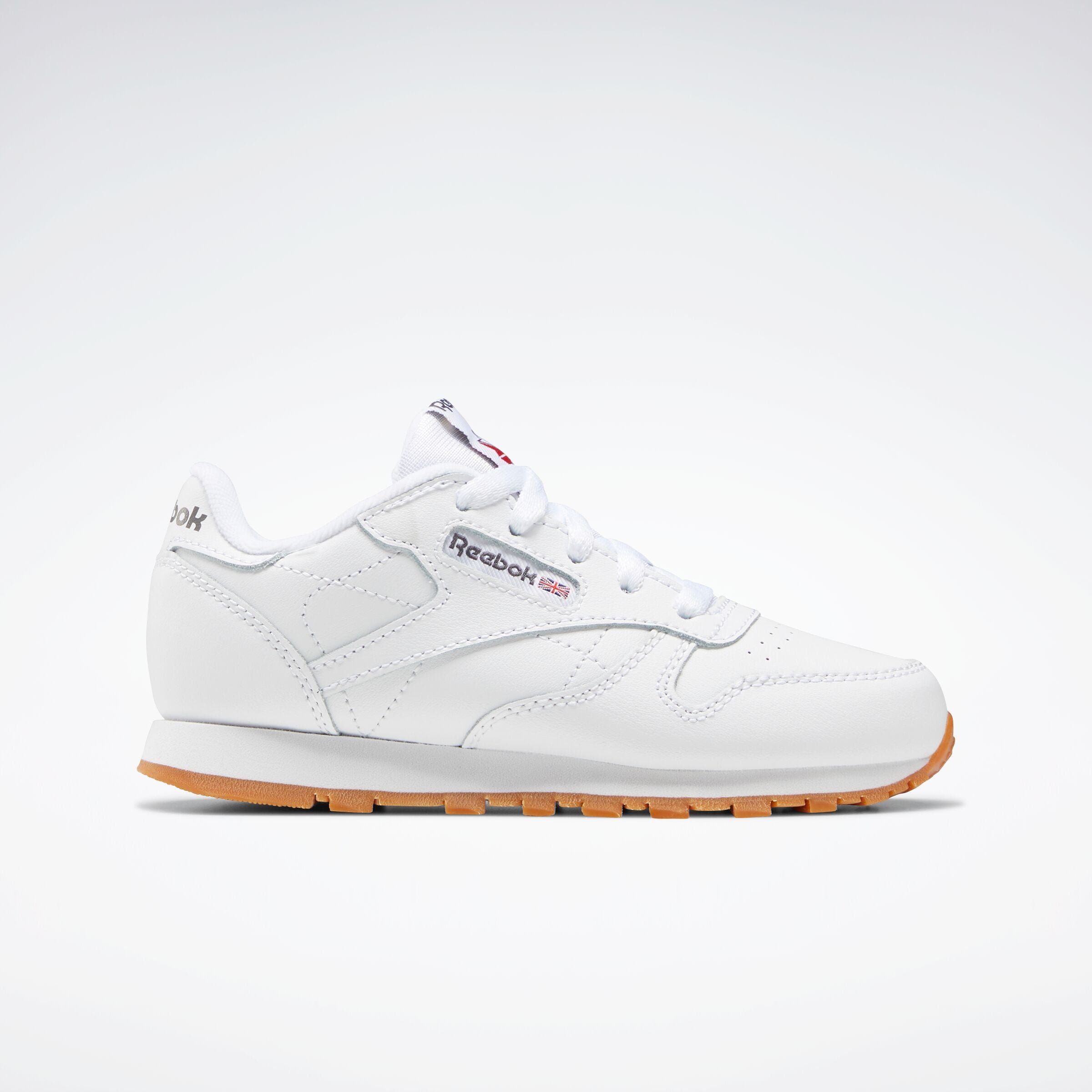 Reebok Boy's' Classic Leather Child  In White/Gum M