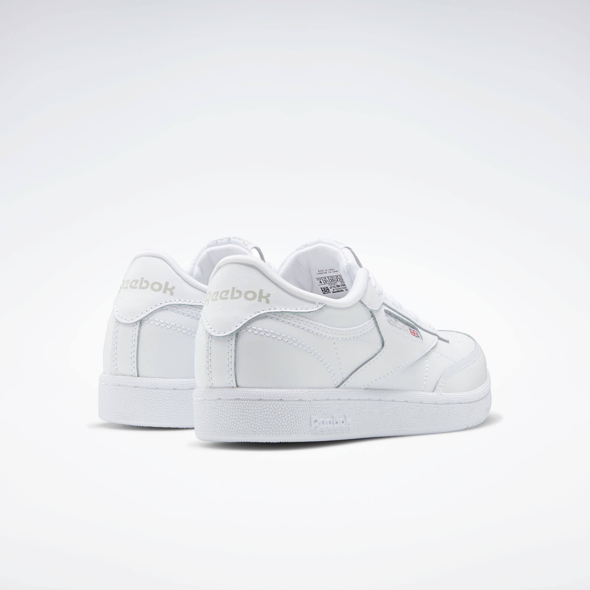 Reebok Boy's' Club C Child  In White/Sheer M