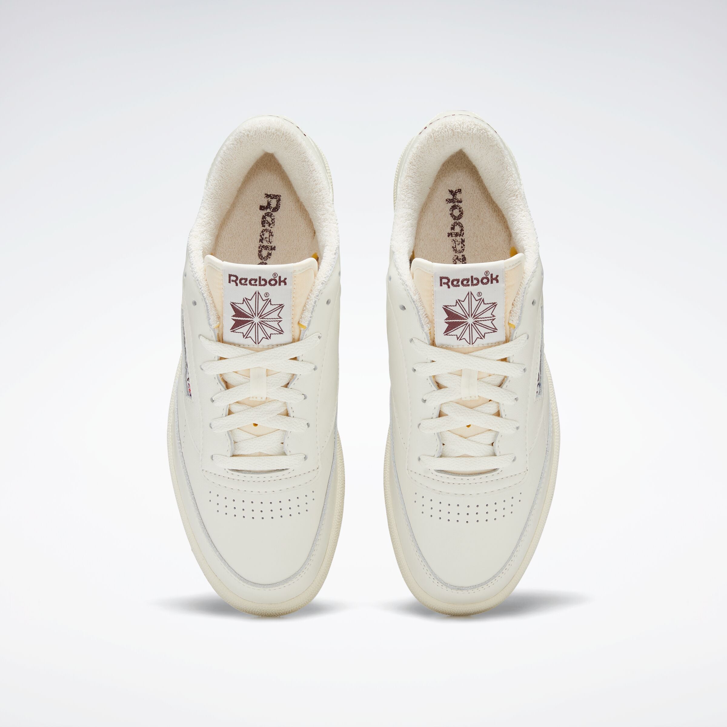 Reebok Unisex' Club C 85 Vintage  In Chalk/Alabaster/Maroon M