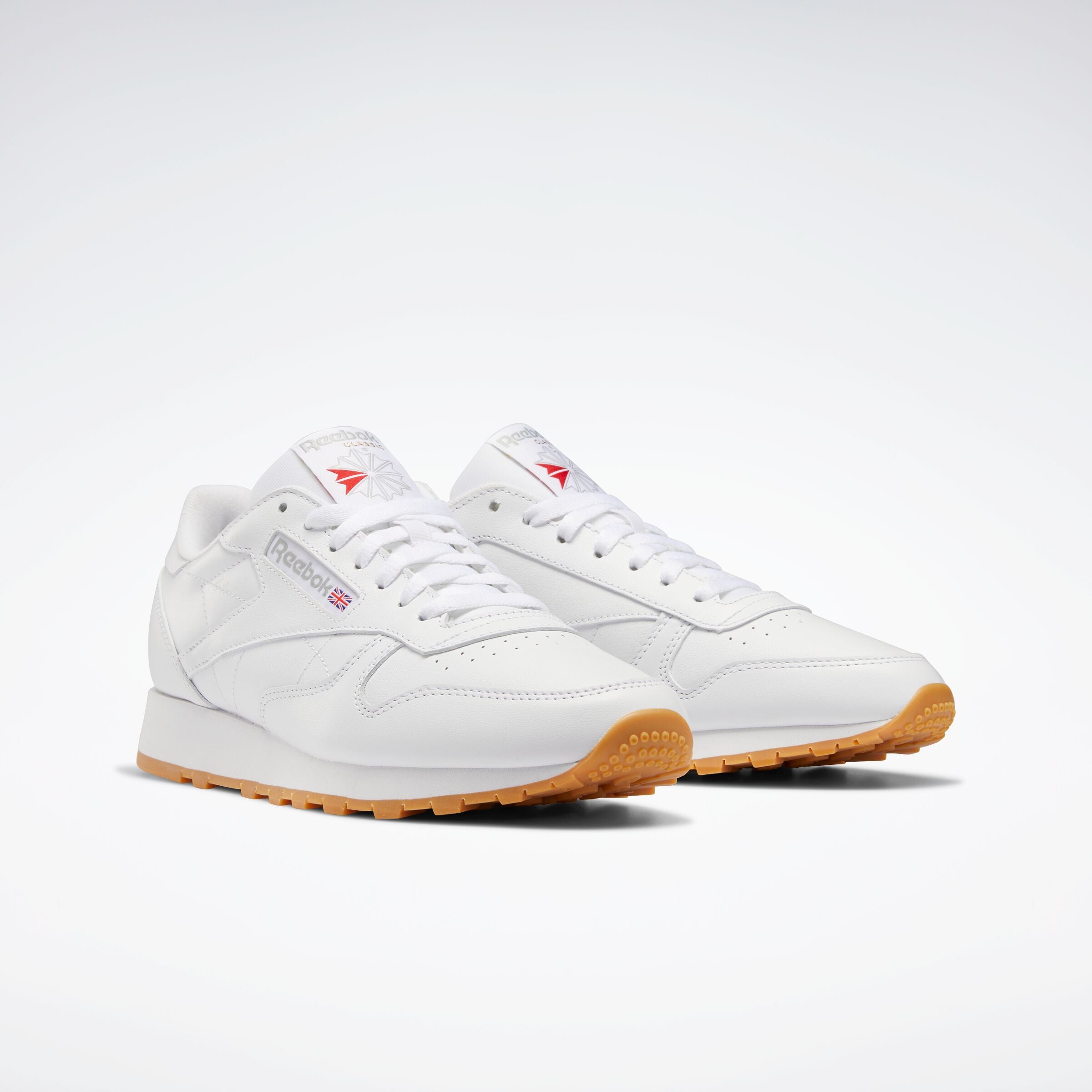 Reebok Unisex' Classic Leather  In White/Pure