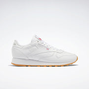 Reebok Unisex' Classic Leather  In White/Pure
