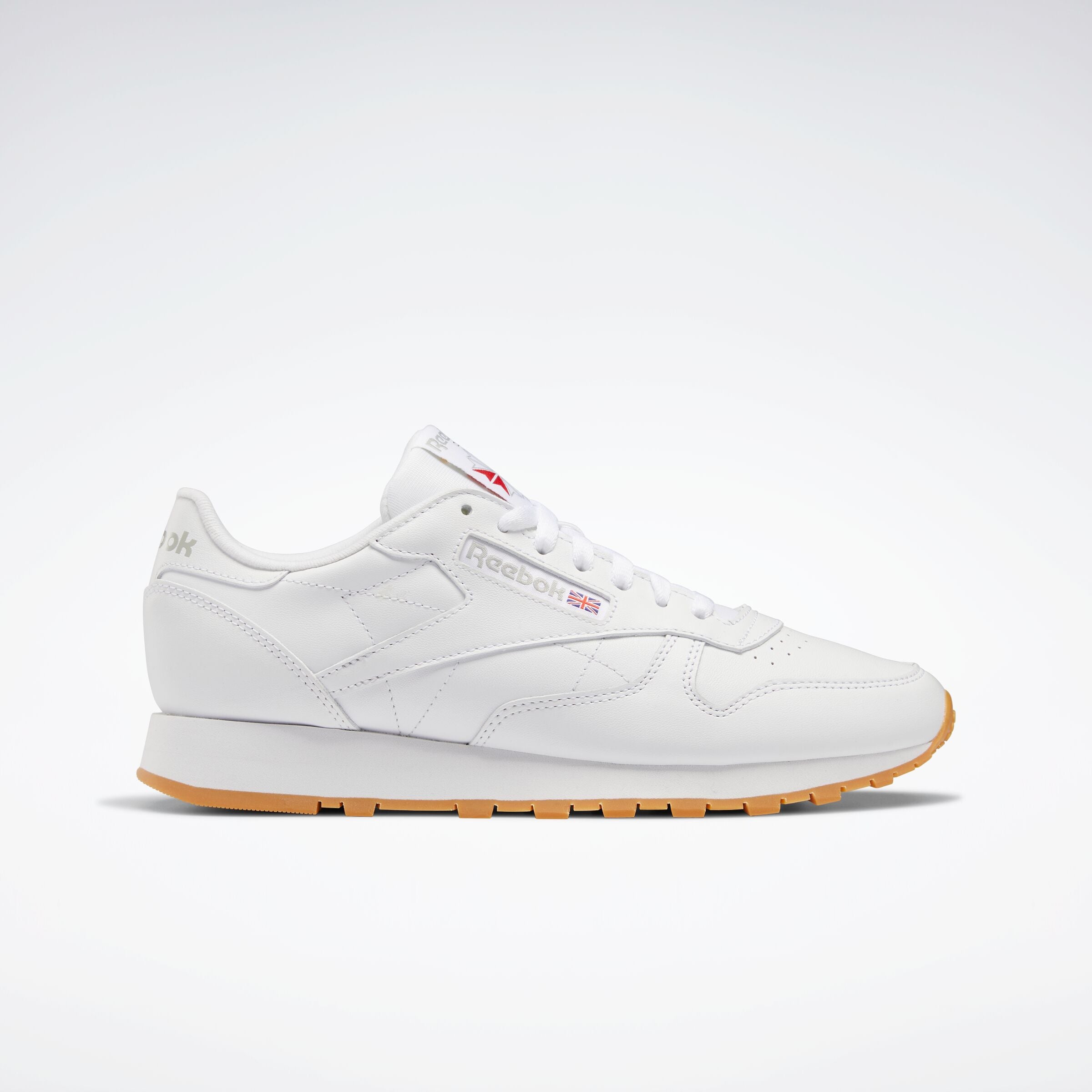 Reebok Unisex' Classic Leather  In White/Pure