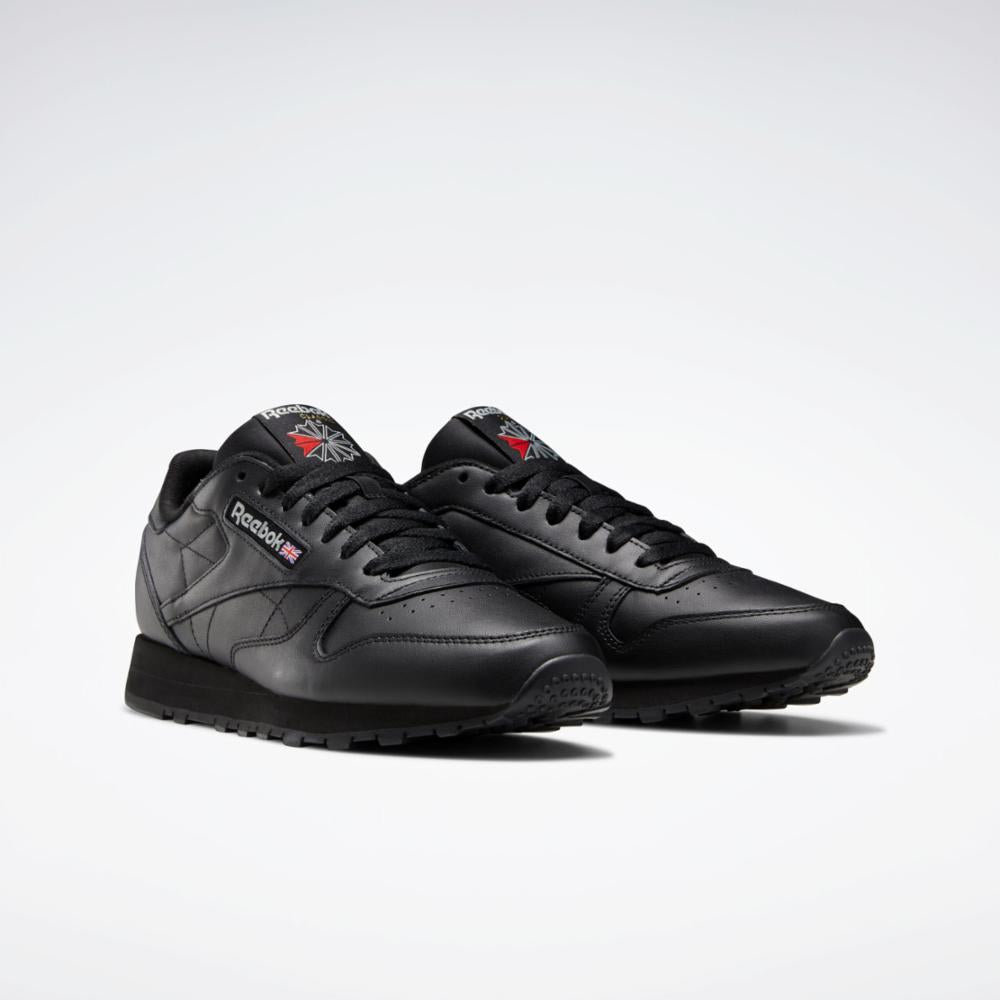 Reebok Footwear  Unisex' Classic Leather Reebok Classics Ftw Men Black M