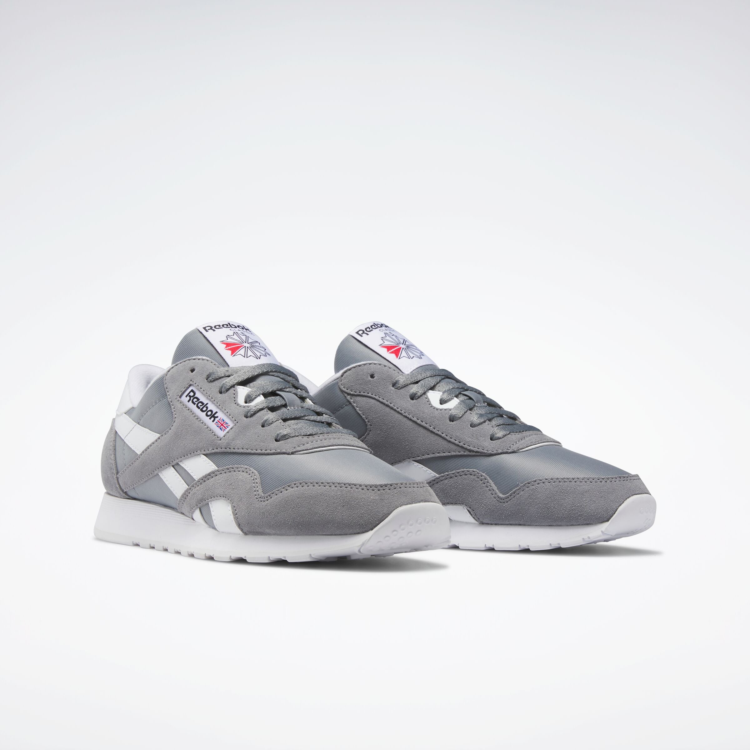 Reebok Men's Cl Nylon  In Pure Grey M