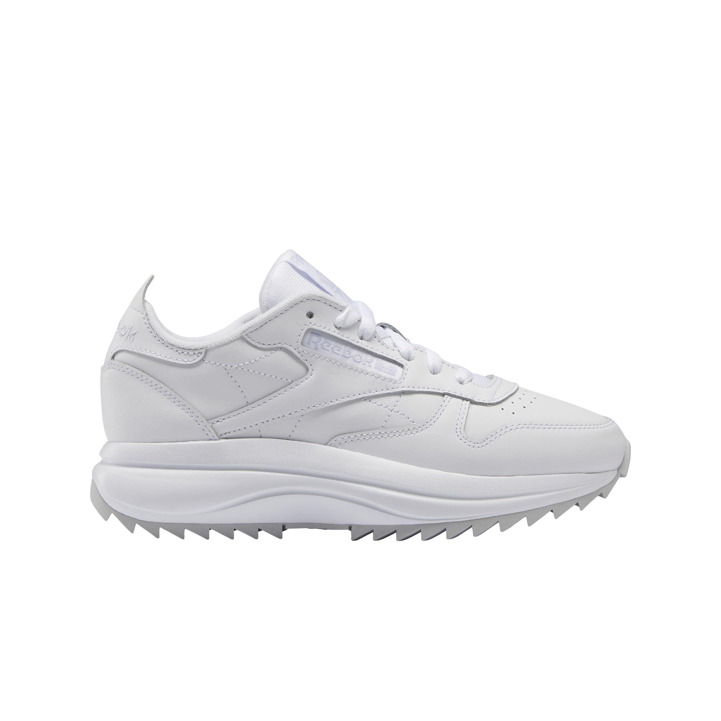 Reebok Footwear  Women's Classic Leather Sp Extra Reebok Classics Ftw Women Ftwr Wht/Lgh Solid Gry/Lucid L M