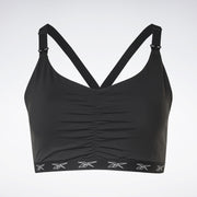 Reebok Women's Nursing Sports Bra Plus Size  In Black REG