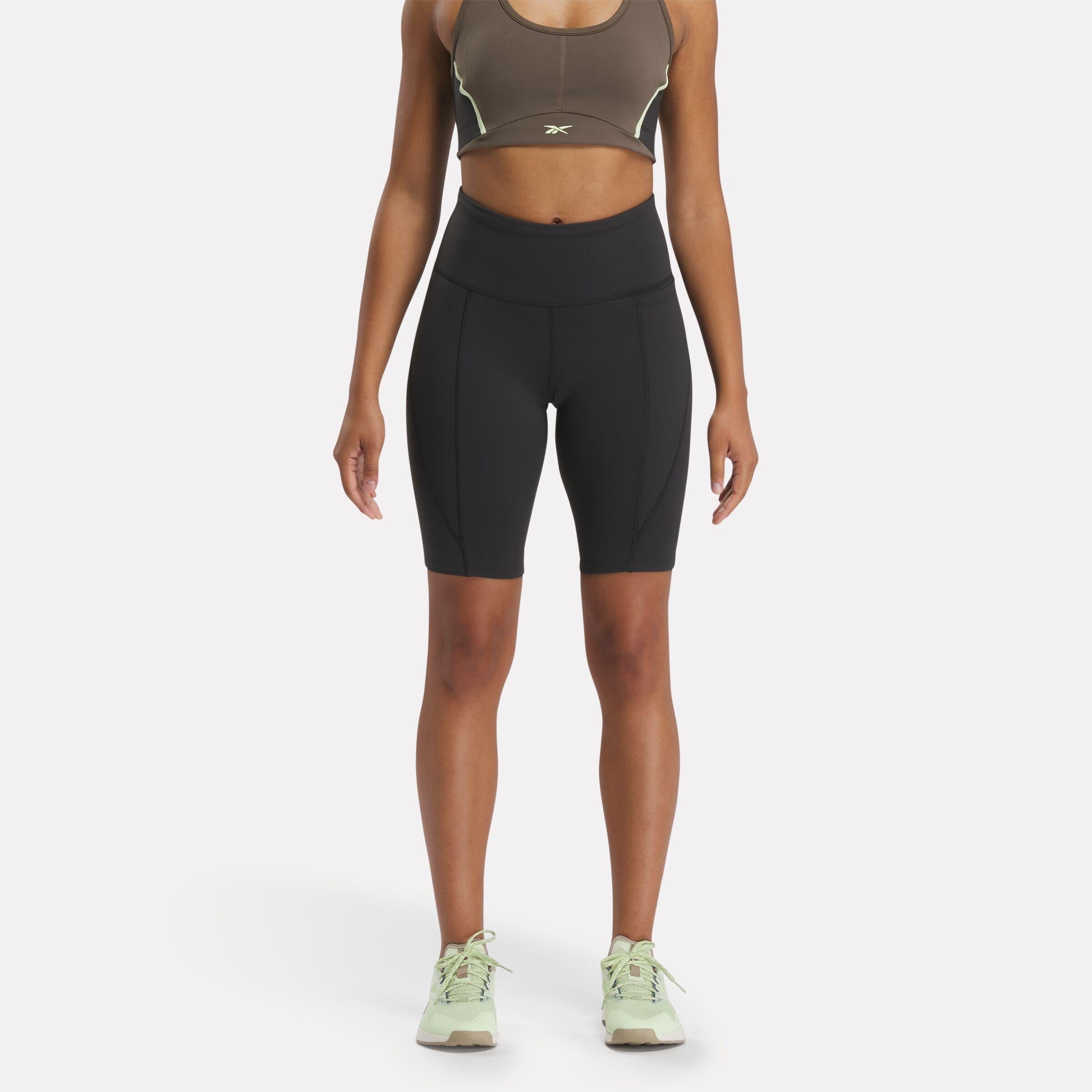 Reebok Apparel  Women's Lux High Rise Bike Short Reebok Training App Women Black Reg