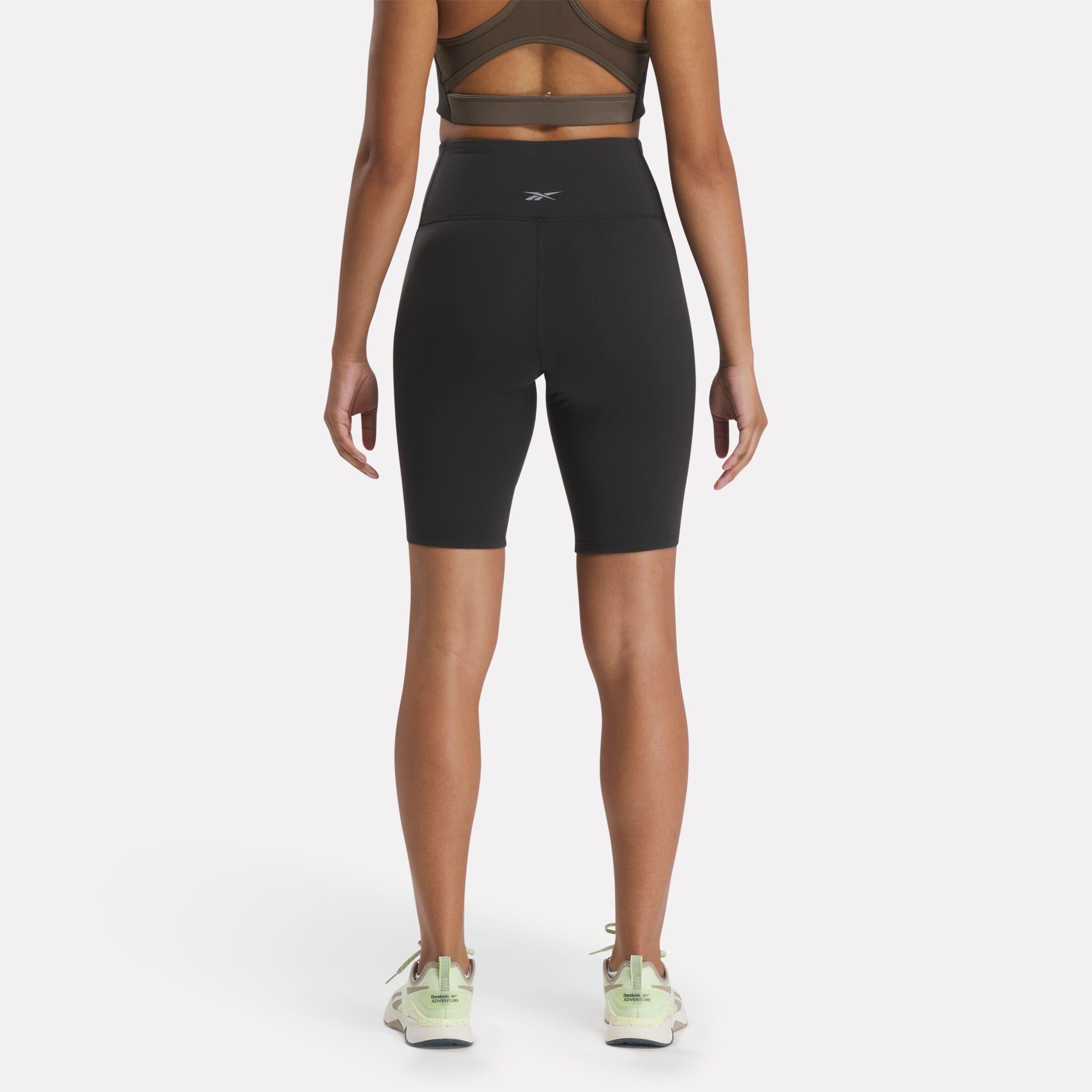 Reebok Apparel  Women's Lux High Rise Bike Short Reebok Training App Women Black Reg