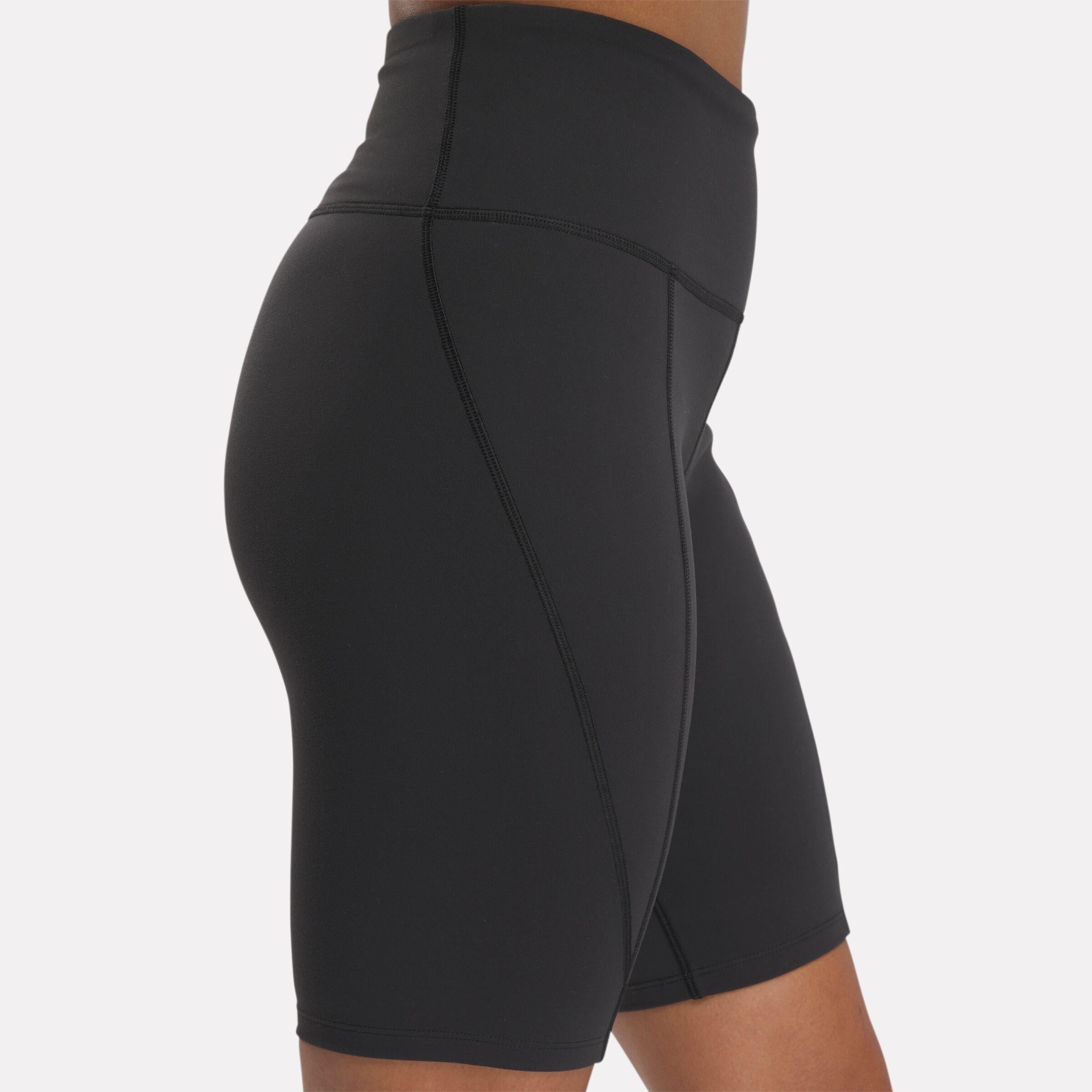 Reebok Apparel  Women's Lux High Rise Bike Short Reebok Training App Women Black Reg