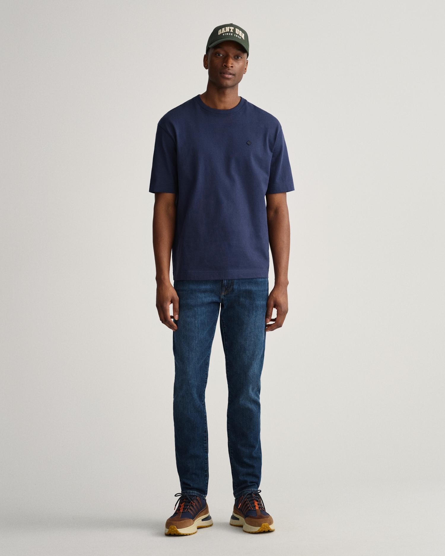 Gant Apparel S Men's 1000308 Preppy Essentials Blue 32