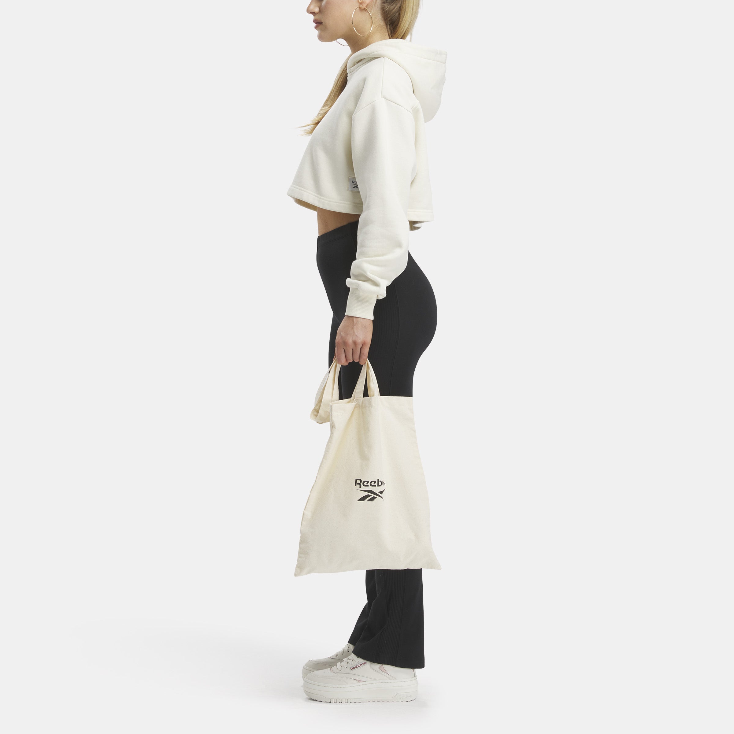 Reebok Women's Reebok Classics Natural Dye Oversized Long Hoodie  In Non-Dyed REG