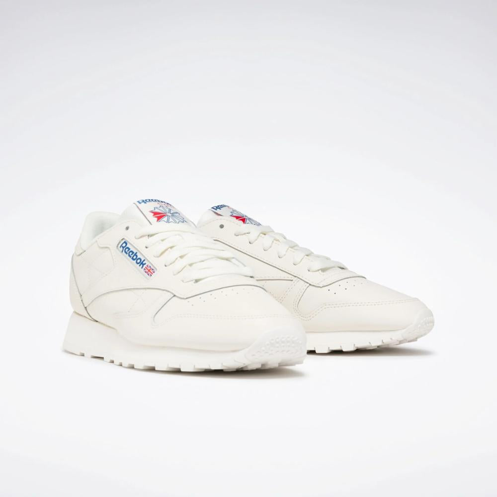 Reebok Footwear  Unisex' Classic Leather Reebok Classics Ftw Men White M