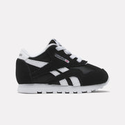 Reebok Boy's' Cl Nylon Infant  In Black/White M