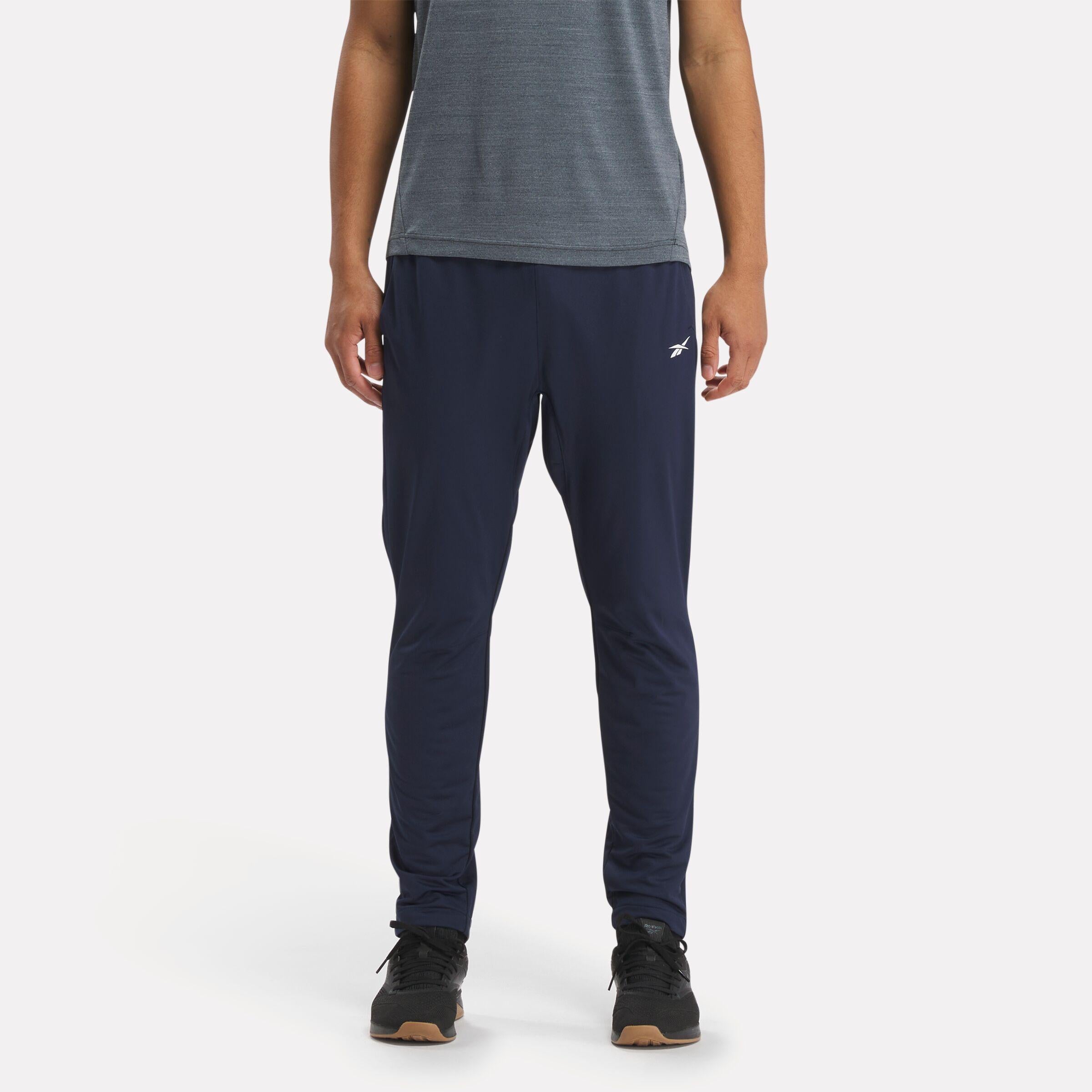 Reebok Apparel  Men's Id Train Knit Pant Reebok Training App Men Blue Reg
