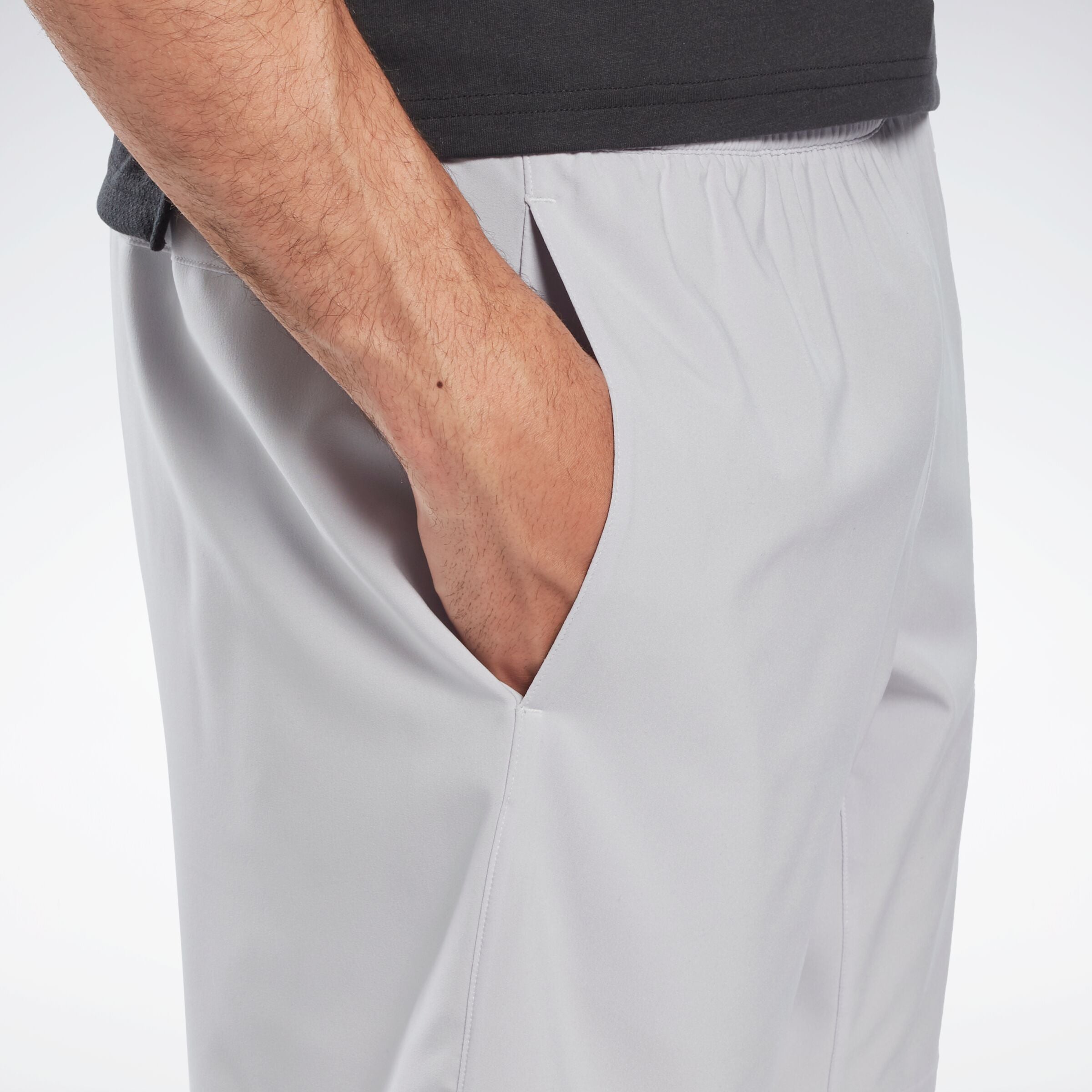 Reebok Men's Wor Woven Short  In Pugrey3 REG