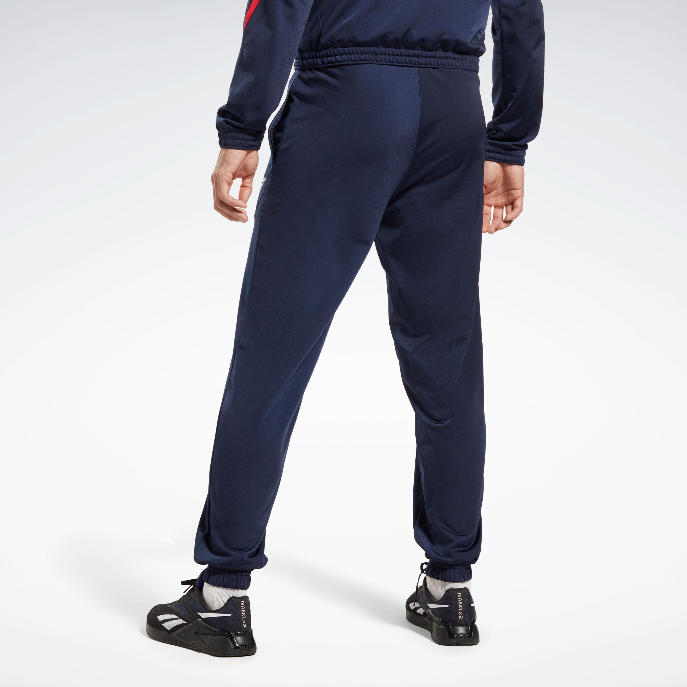 Reebok Unisex' Reebok Id Vector Knit Trackpant  In Navy REG