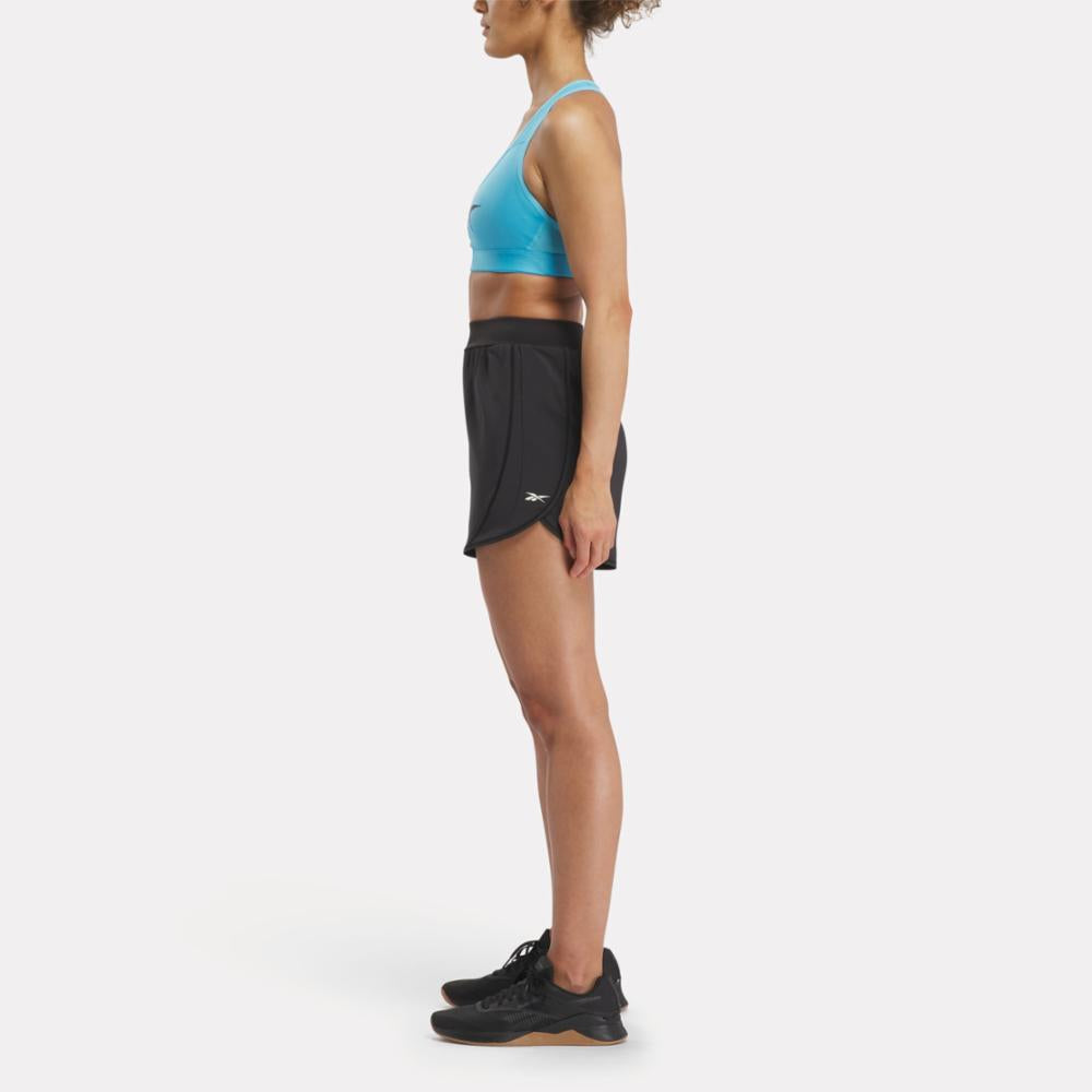 Reebok Women's Lux Woven Short  In Black REG