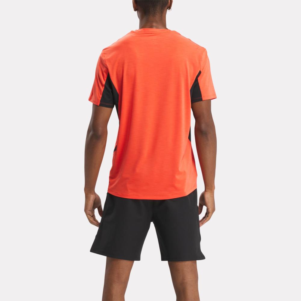 Reebok Apparel  Men's Athlete Tee 2.0 Rbk-Chill Reebok Training App Men Red Reg