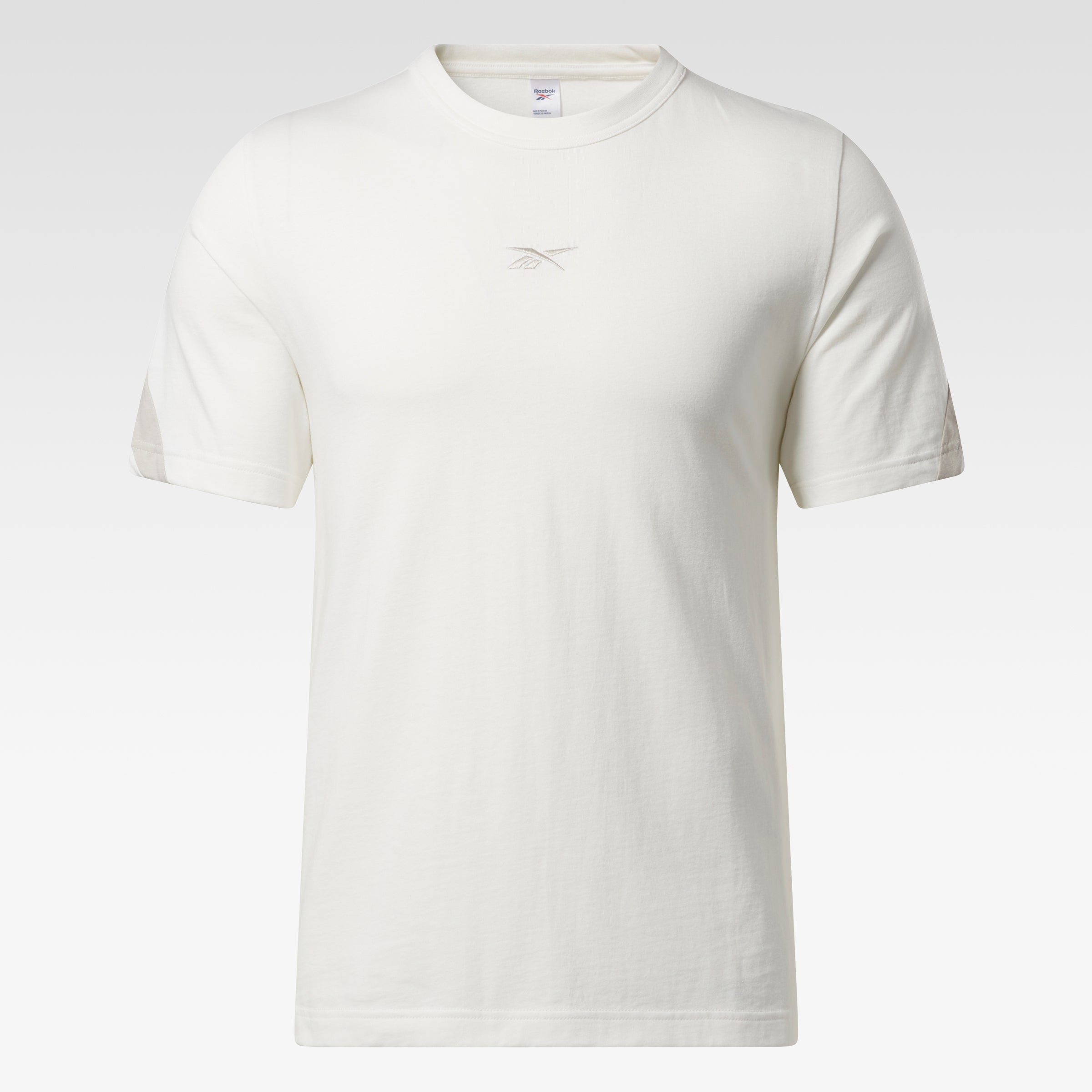 Reebok Men's Cl Bv Ss Tee  In Chalk/Moonst REG