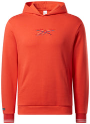 Reebok Men's Cl Uniform Hoodie  In Dynred REG
