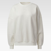 Reebok Women's Lux Oversized Crew  In Chalk REG