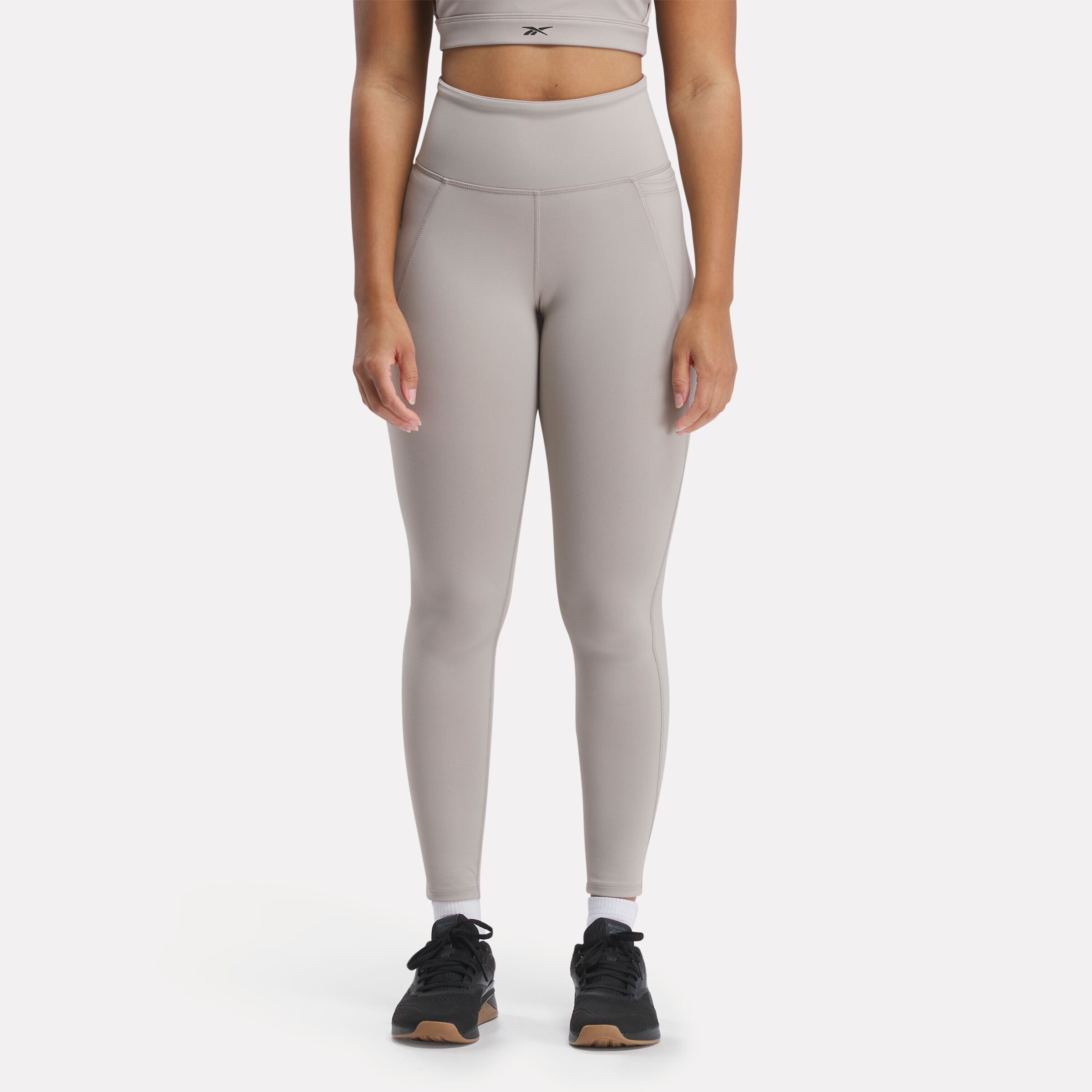 Reebok Women's Lux Hr Tight  In Ash REG