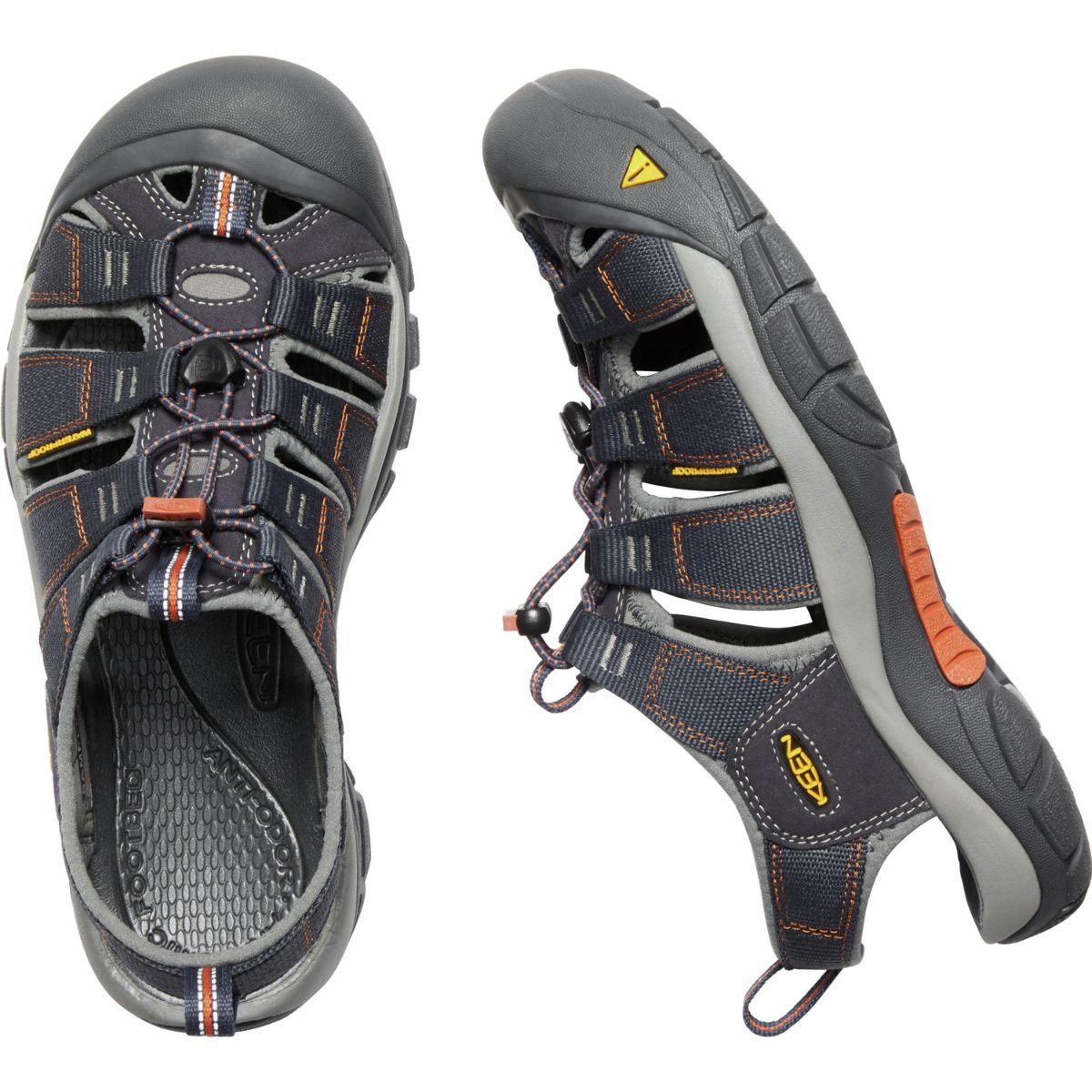 Keen Men's Newport H2 in In Dia in K/RUSt