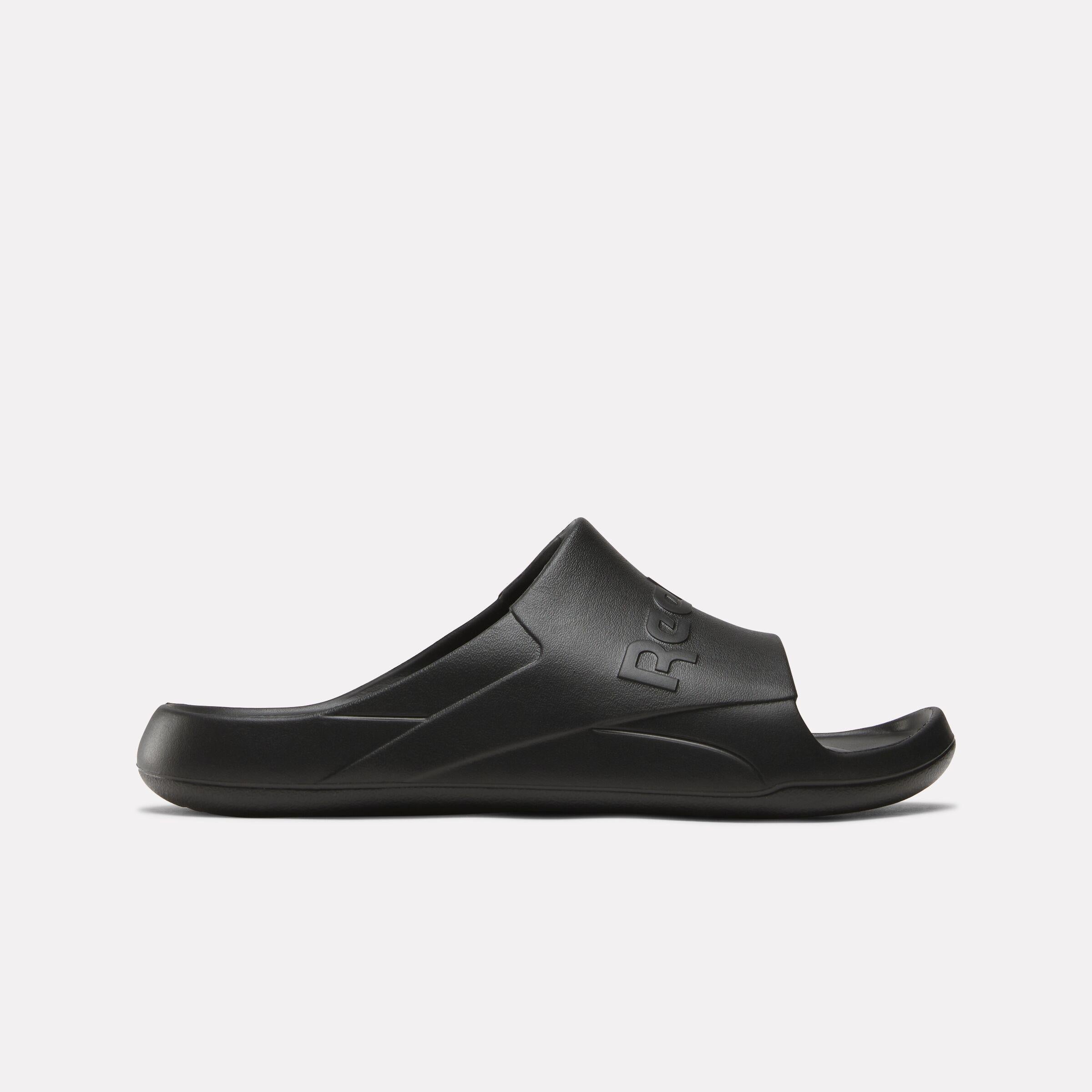 Reebok Footwear  Unisex' Clean Slide Rebook Core Mens Black M