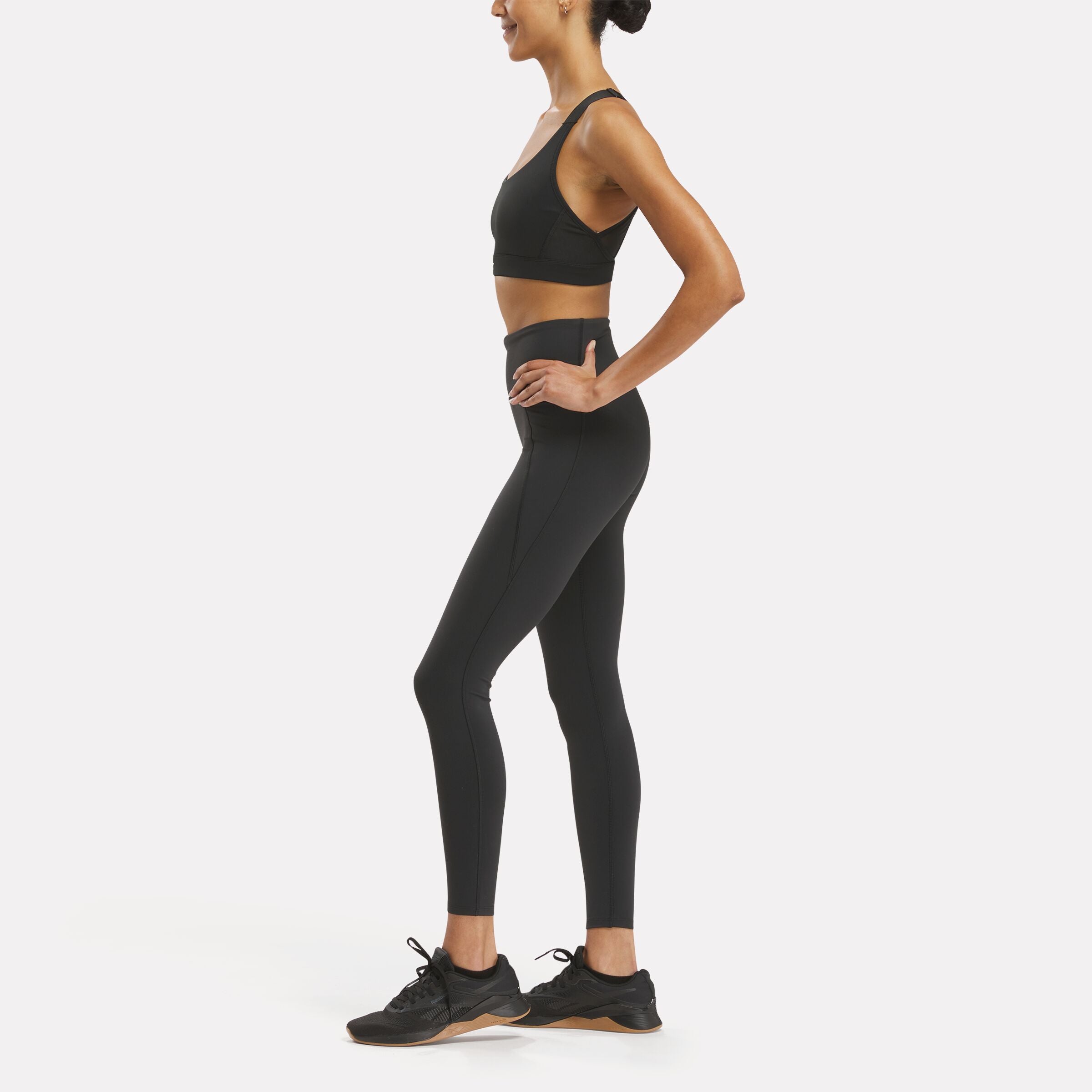 Reebok Women's Lux High Impact Bra  In Black REG