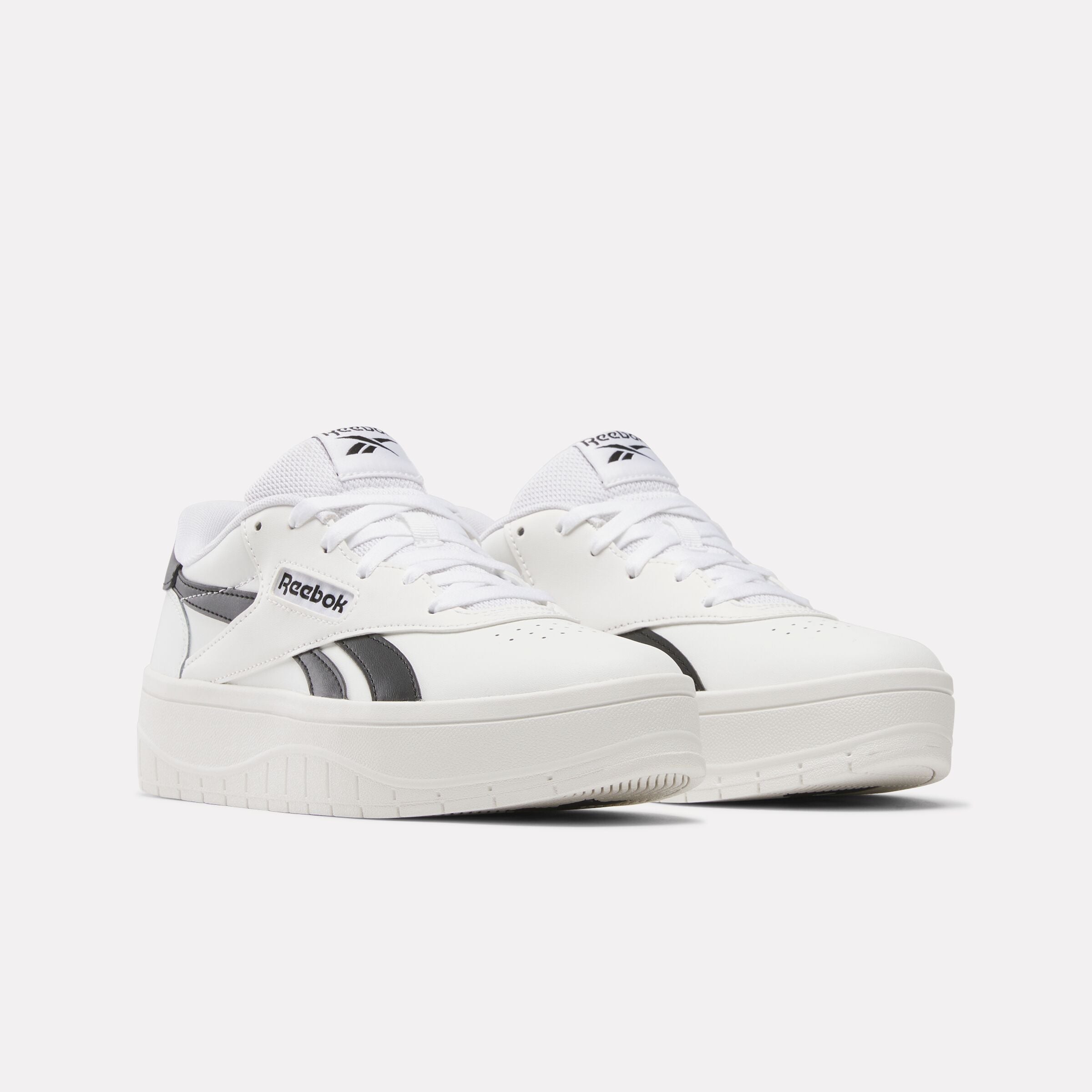 Reebok Women's Reebok Court Advance Surge  In White/White/Black M