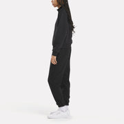 Reebok Women's Q3 Ide Fleece Midlayer  In Black REG