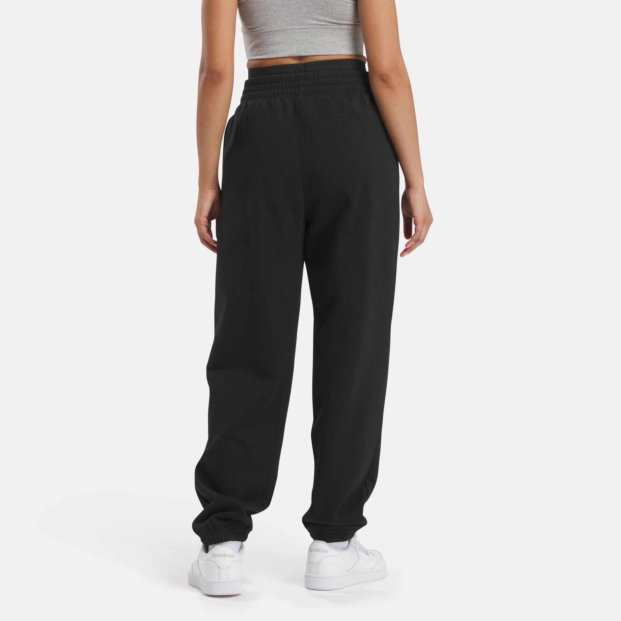 Reebok Women's Q3 Ide Fleece Pant  In Black REG