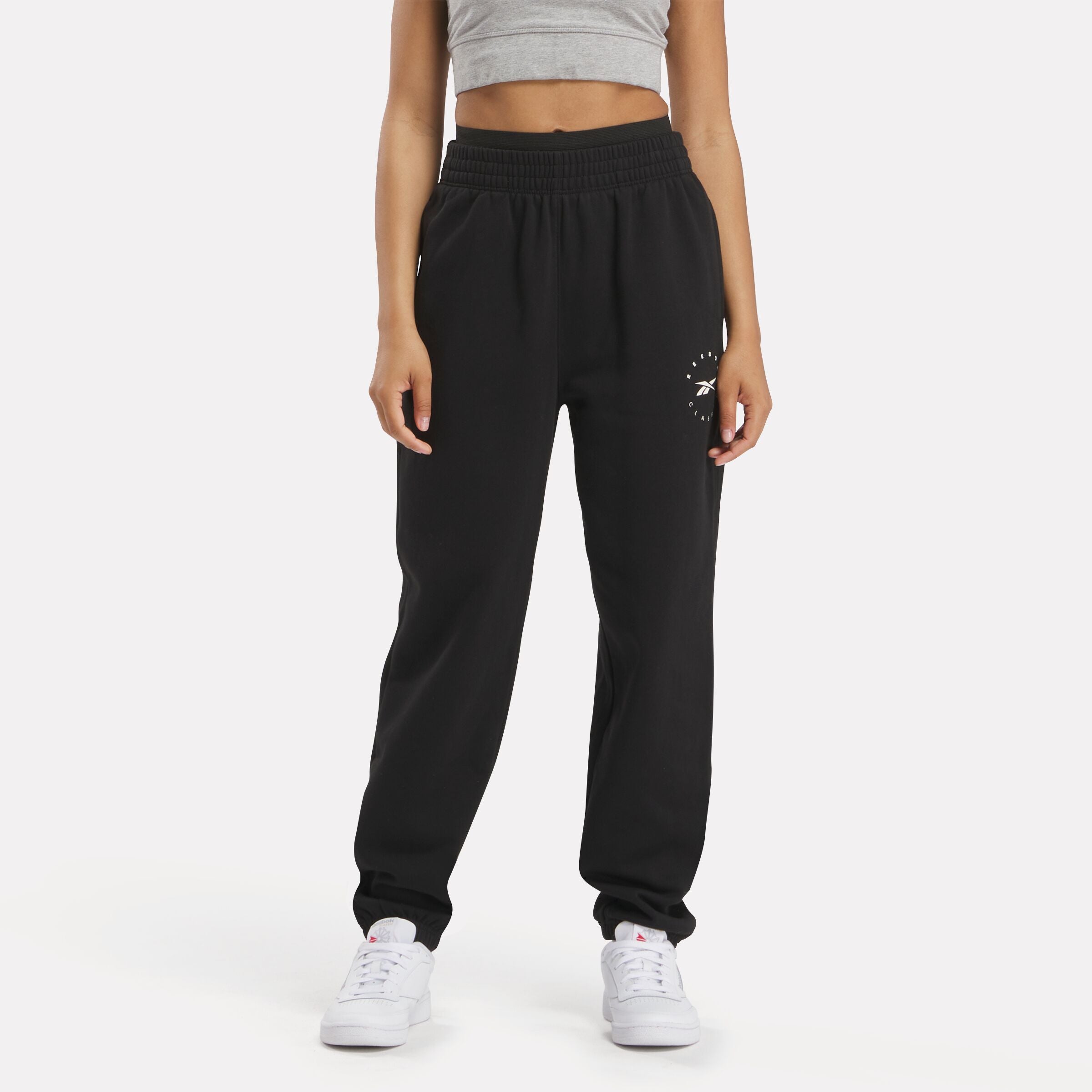 Reebok Women's Q3 Ide Fleece Pant  In Black REG