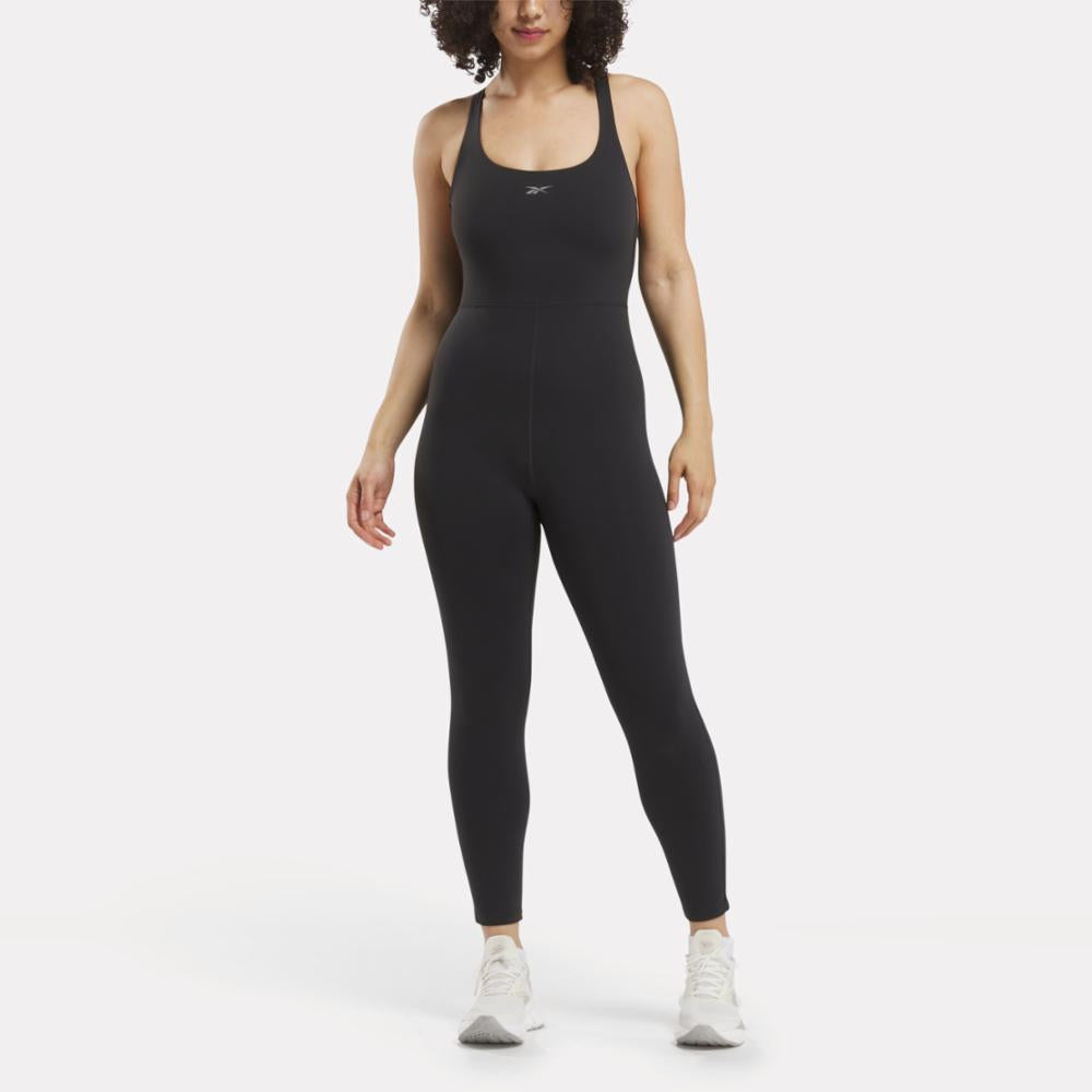 Reebok Apparel  Women's Lux 7/8 Bodysuit Reebok Training App Women Black Reg