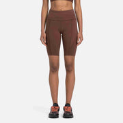 Reebok Women's Lux High Rise Bike Short  In Unearthed REG