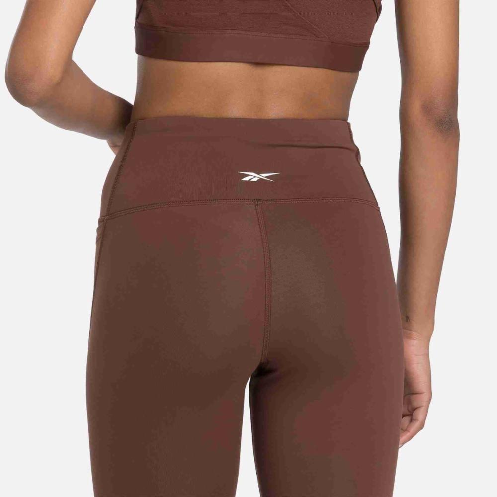 Reebok Women's Lux High Rise Bike Short  In Unearthed REG