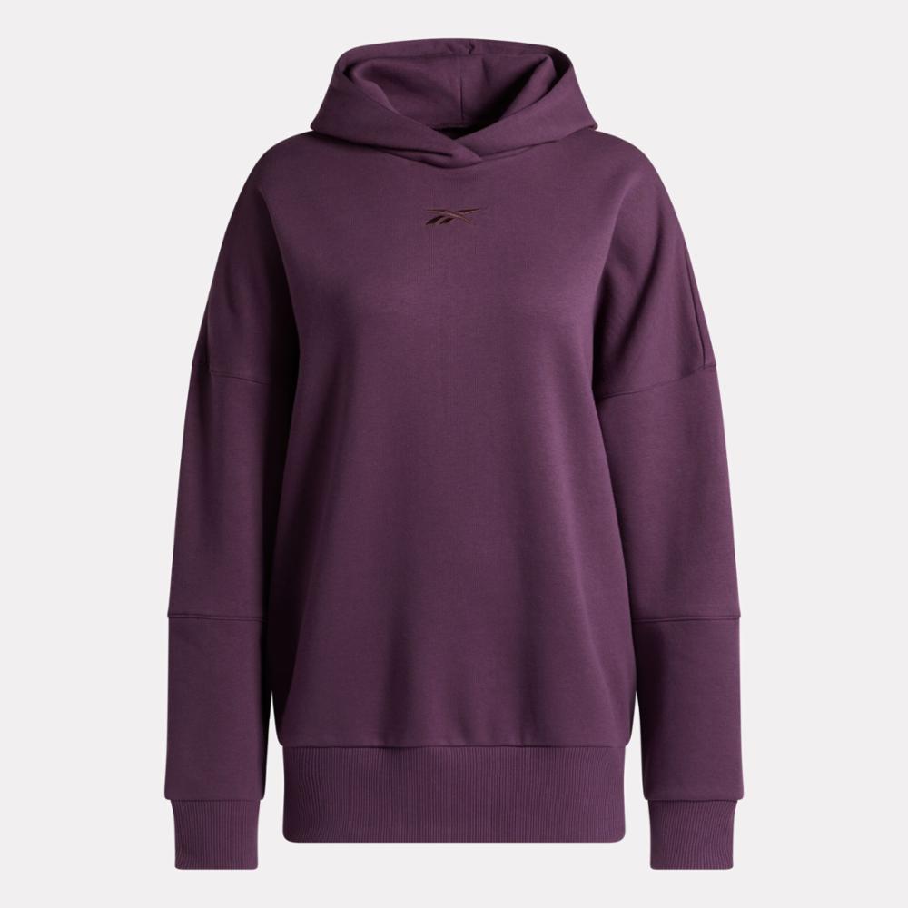 Reebok Women's Lux Oversized Hoodie  Reg In Midnight