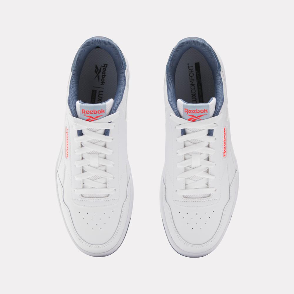 Reebok Unisex' Reebok Court Advance  In White/Shadow/Energyred M