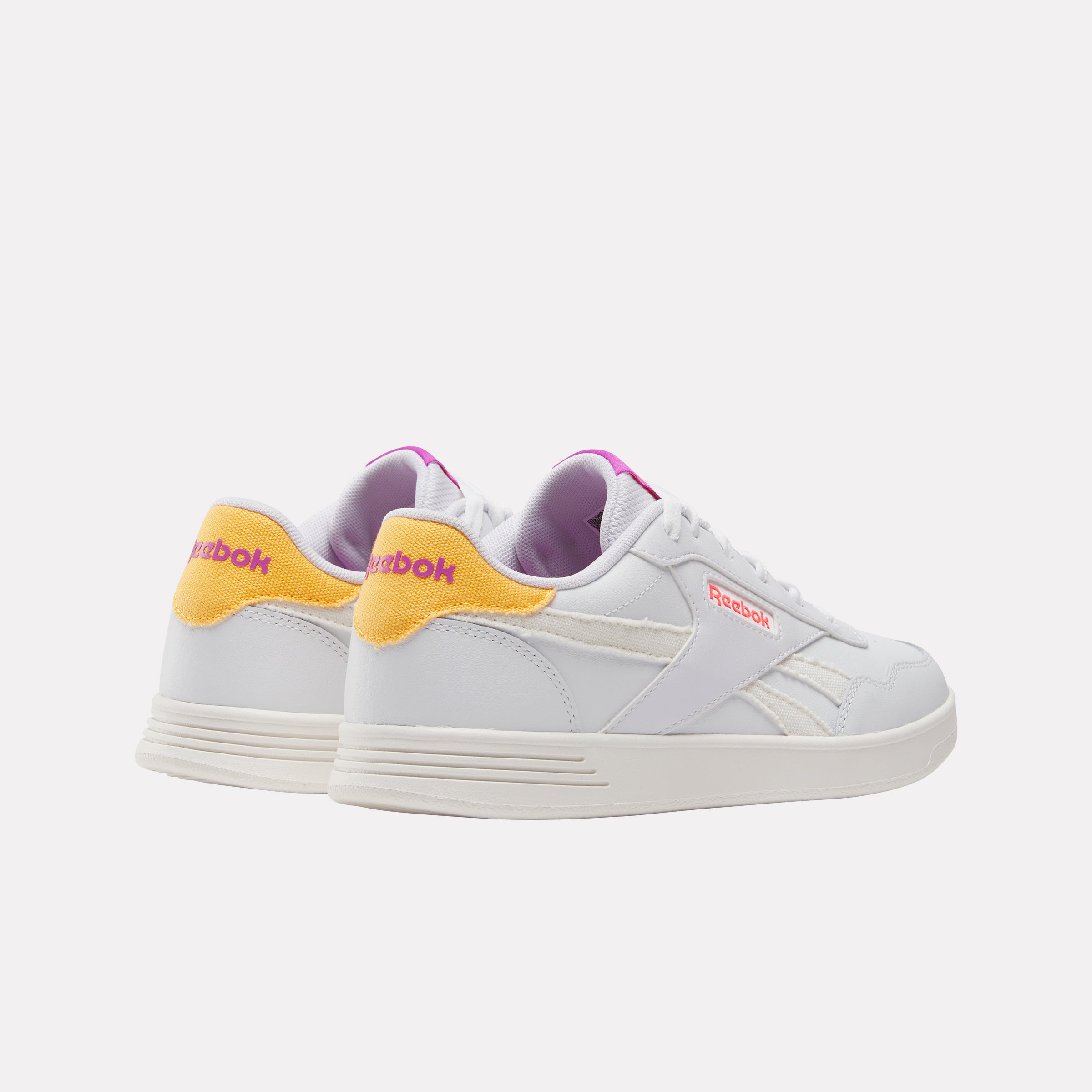 Reebok Women's Reebok Court Advance  In White/Chalk/Purplerave M