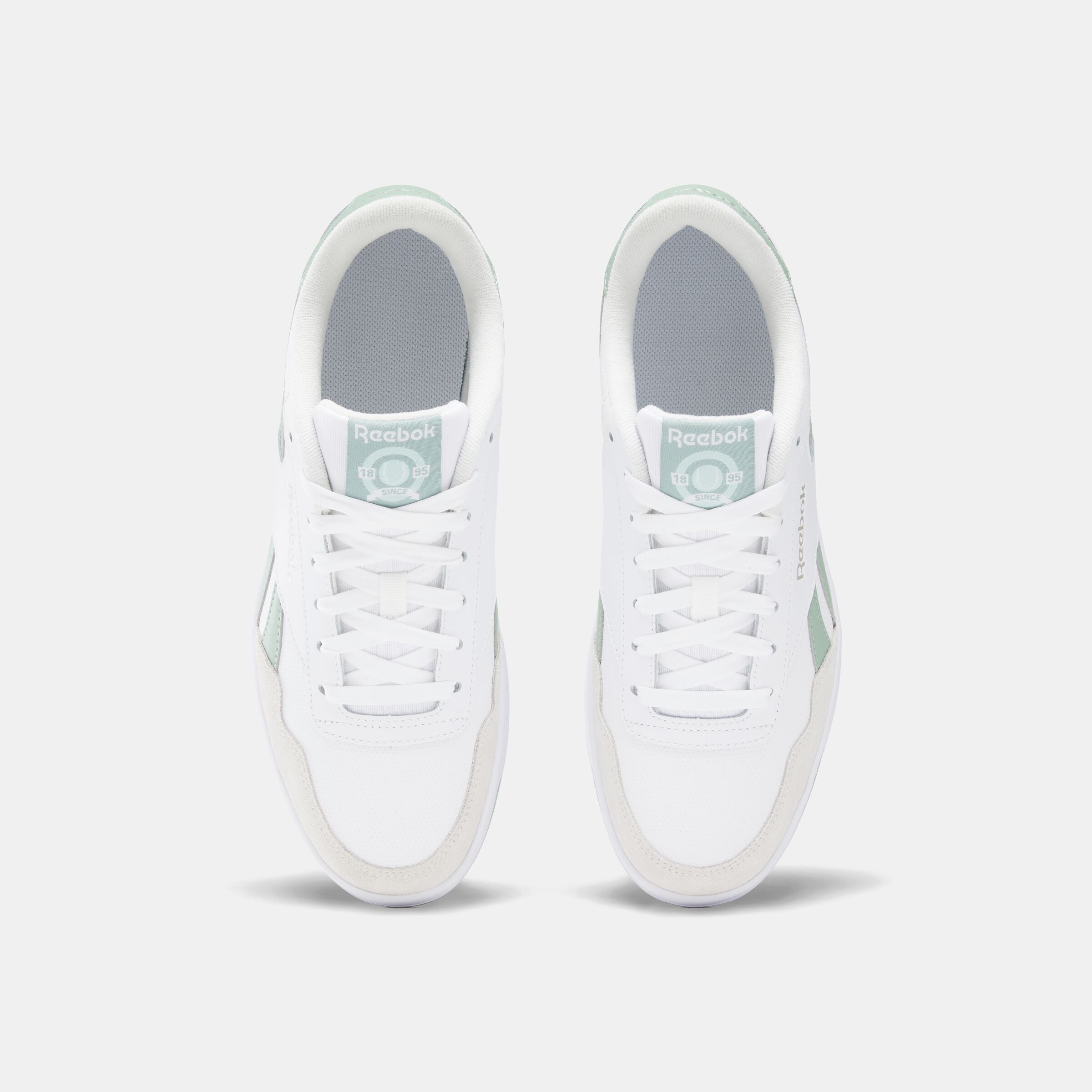 Reebok Unisex' Reebok Court Advance  In White/Hybridgreen/Barelygr M