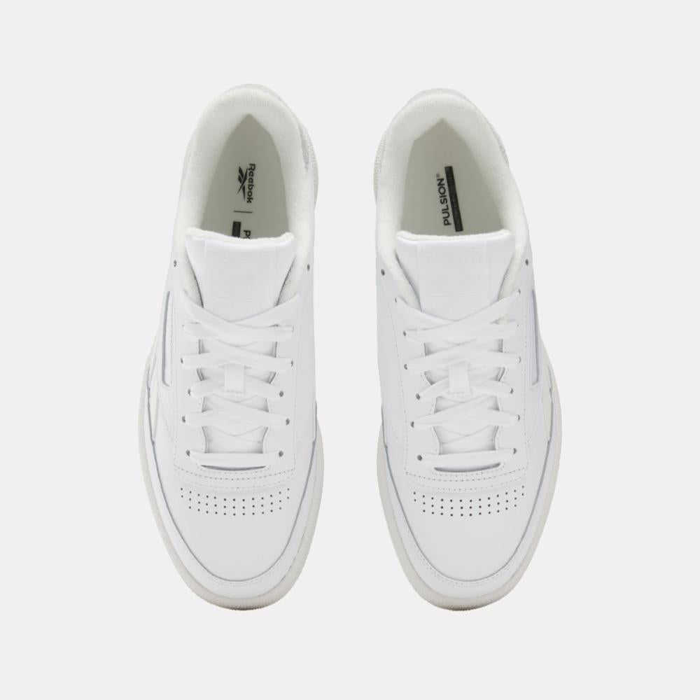 Reebok Unisex' Club C Revenge  In White/Barelygrey/Chalk M