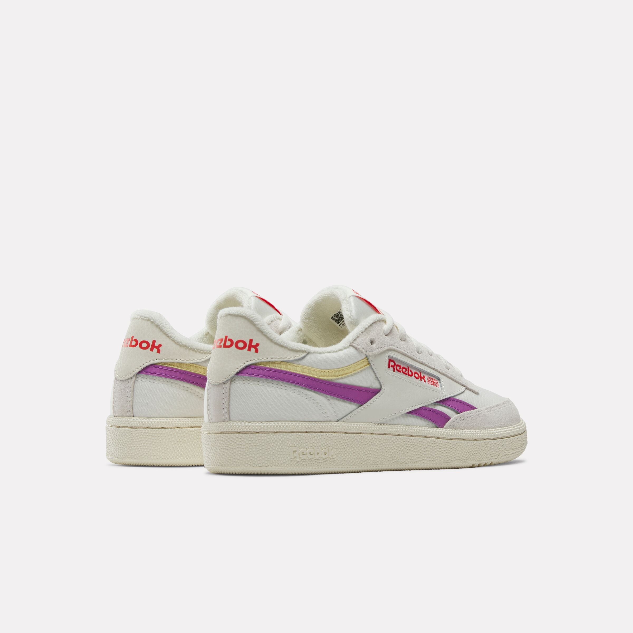 Reebok Women's Club C Revenge  In Chalk/Vintagechalk/Purplerave M