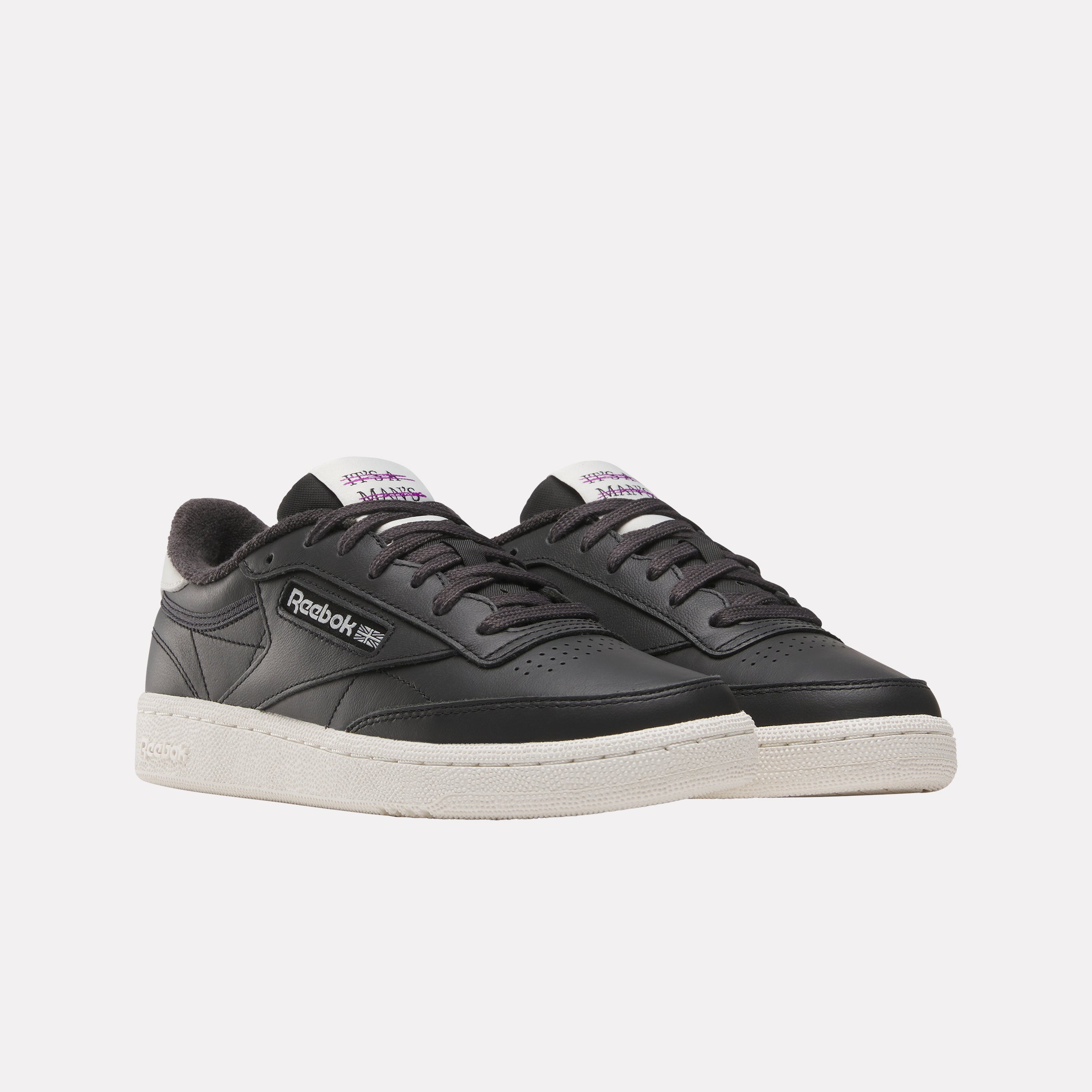 Reebok Women's Club C 85  In Black/Purple M
