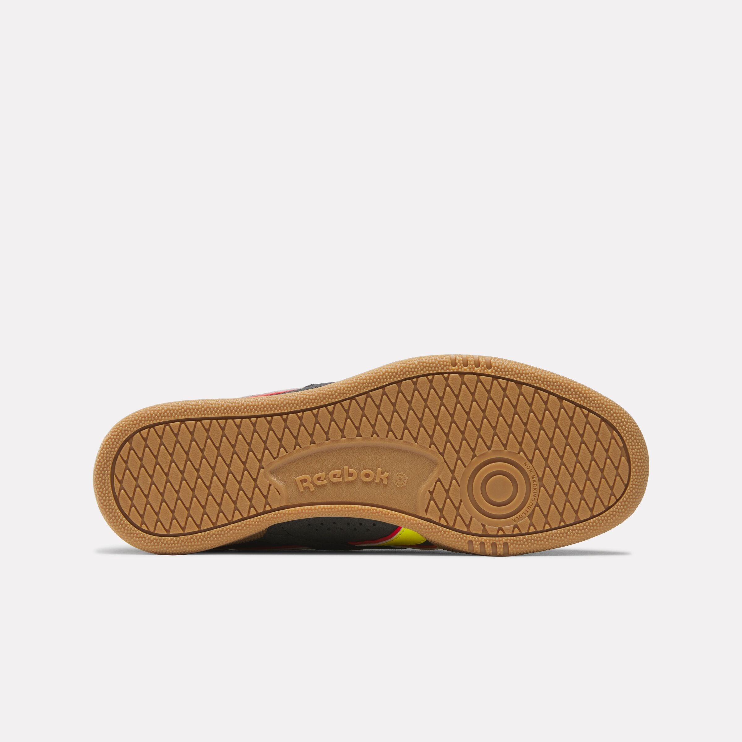Reebok Unisex' Club C Grounds Uk  In Black/Yellow M