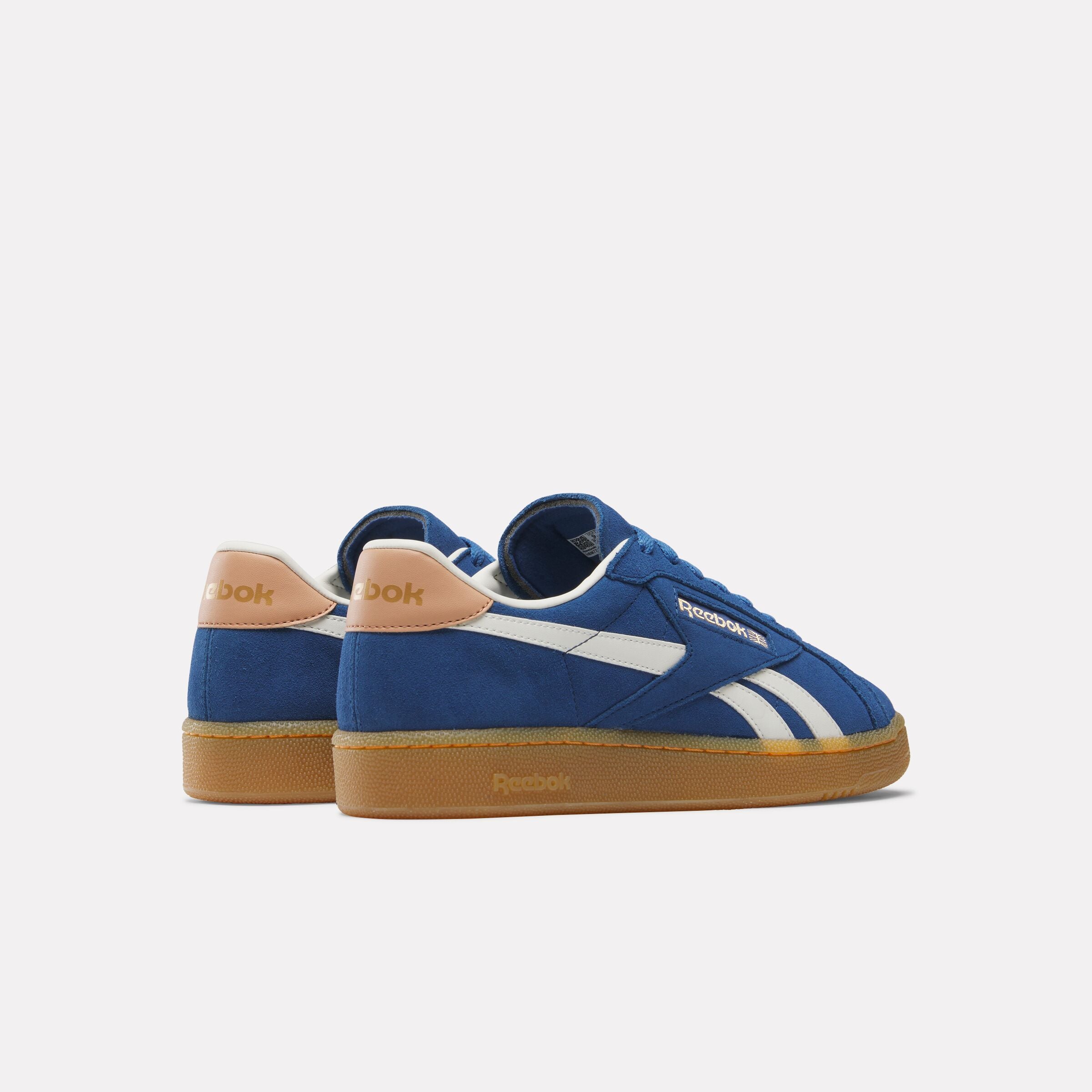 Reebok Unisex' Club C Grounds Uk  In Twilightblue/Clay/Chalk M