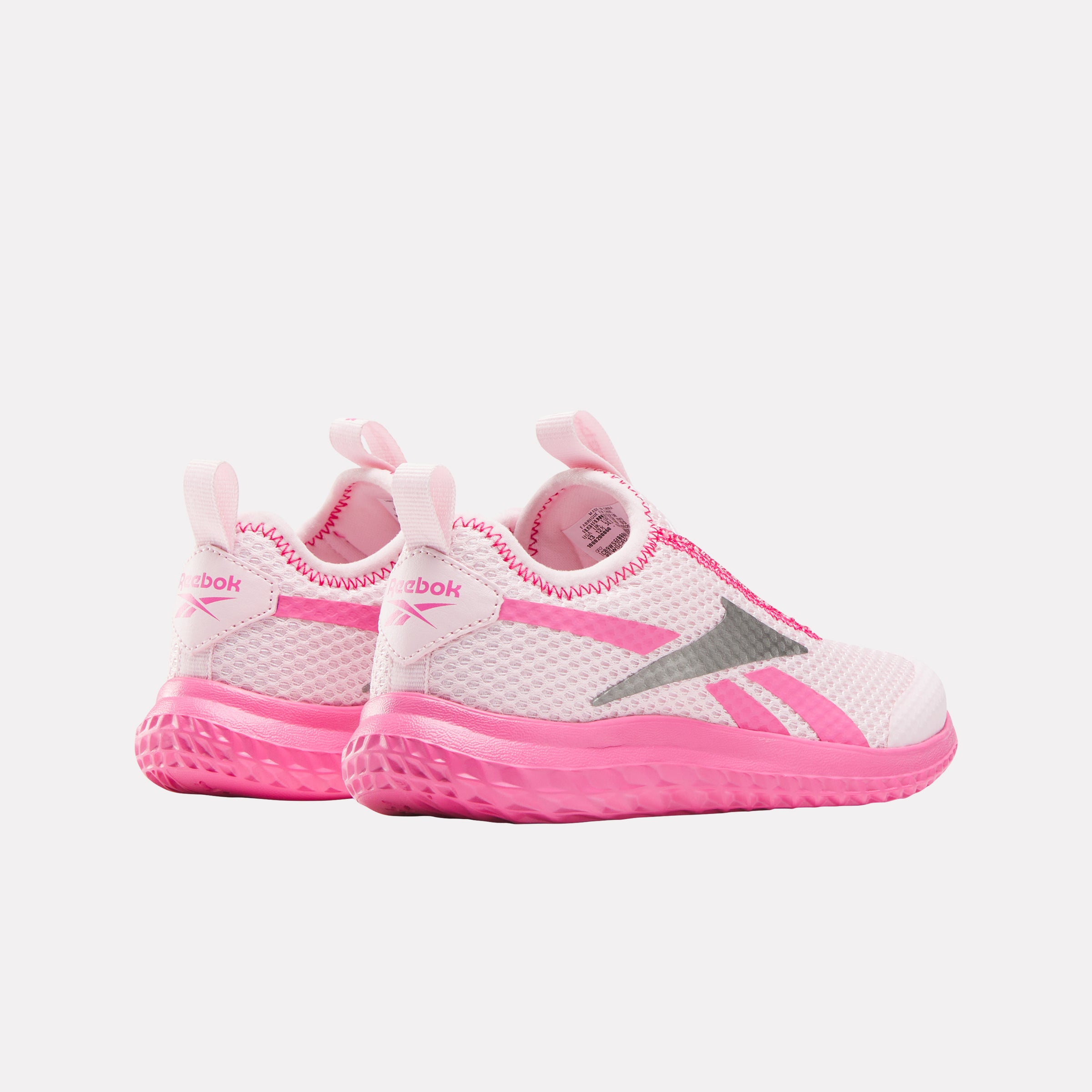 Reebok Girl's' Rush Runner Slip-On Child  In Frostedberry/Truepink/Frostedb M