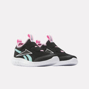 Reebok Girl's' Rush Runner Slip-On Child  In Black M